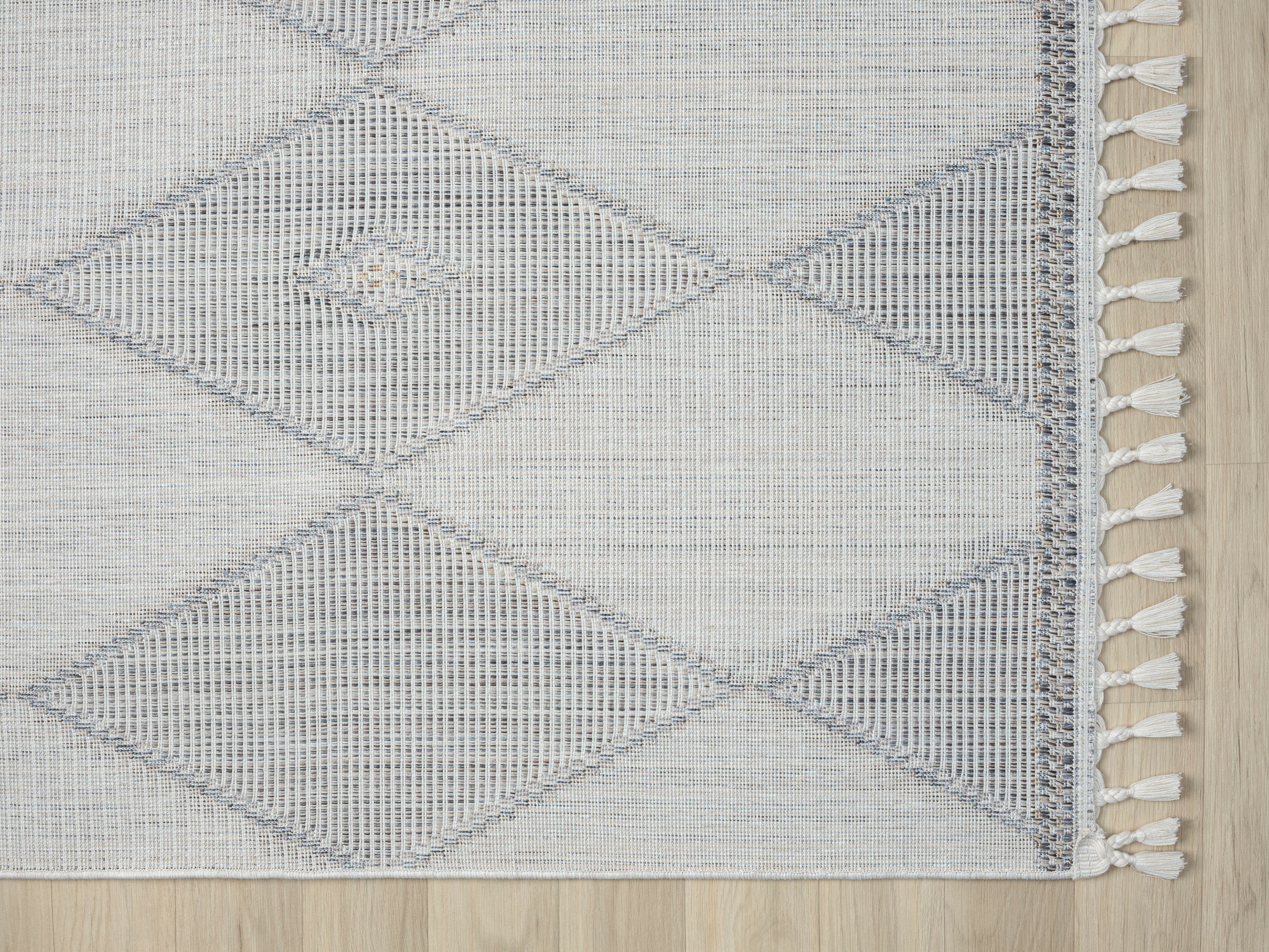 Myflair Möbel & Accessoires Vloerkleed Luana 2 voorraadopruiming Kortpolig, sisal-look, met franjes, bijzonder zacht door microvezel