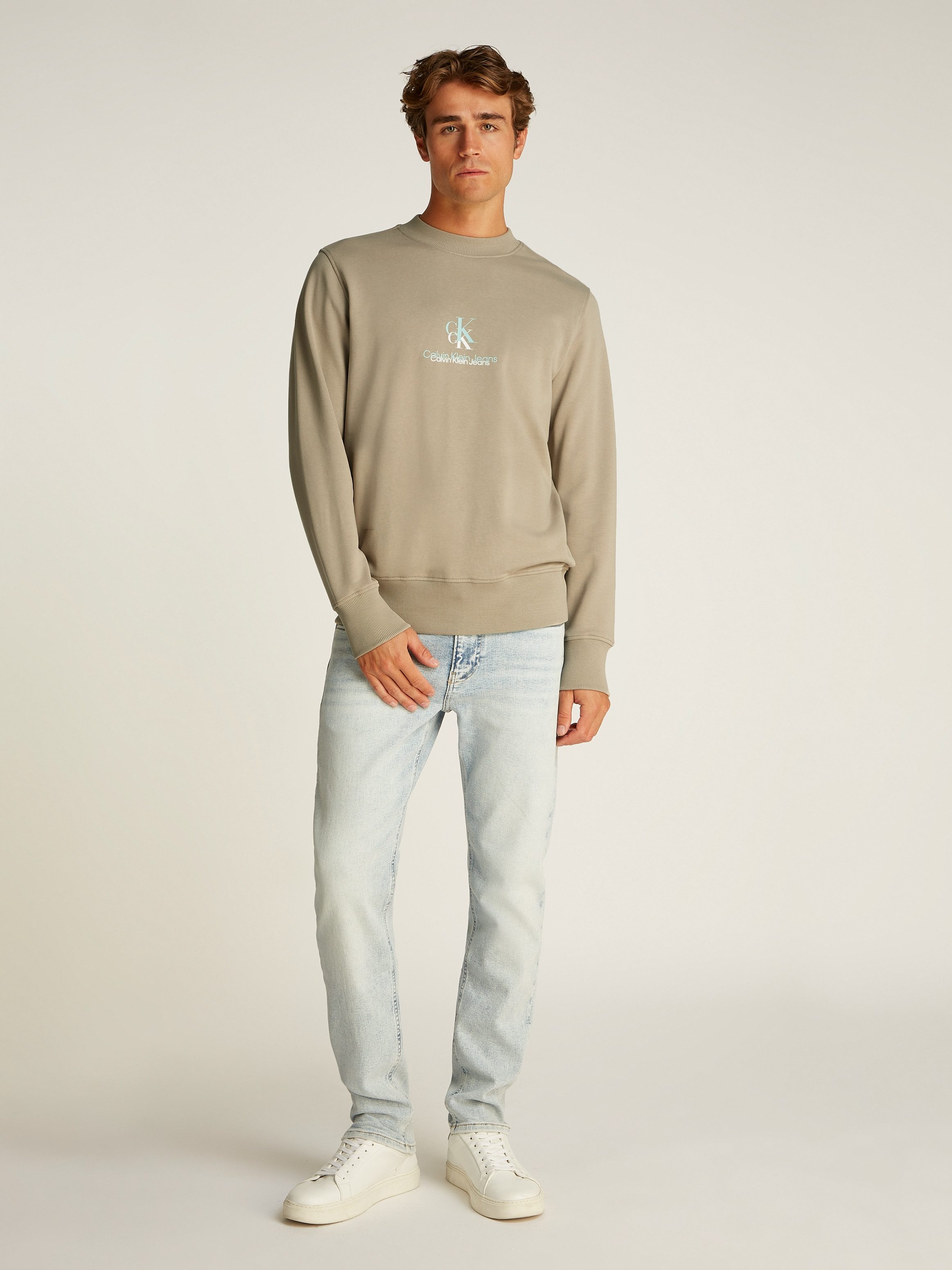 Calvin Klein Sweatshirt SHADOW LOGO CREW NECK
