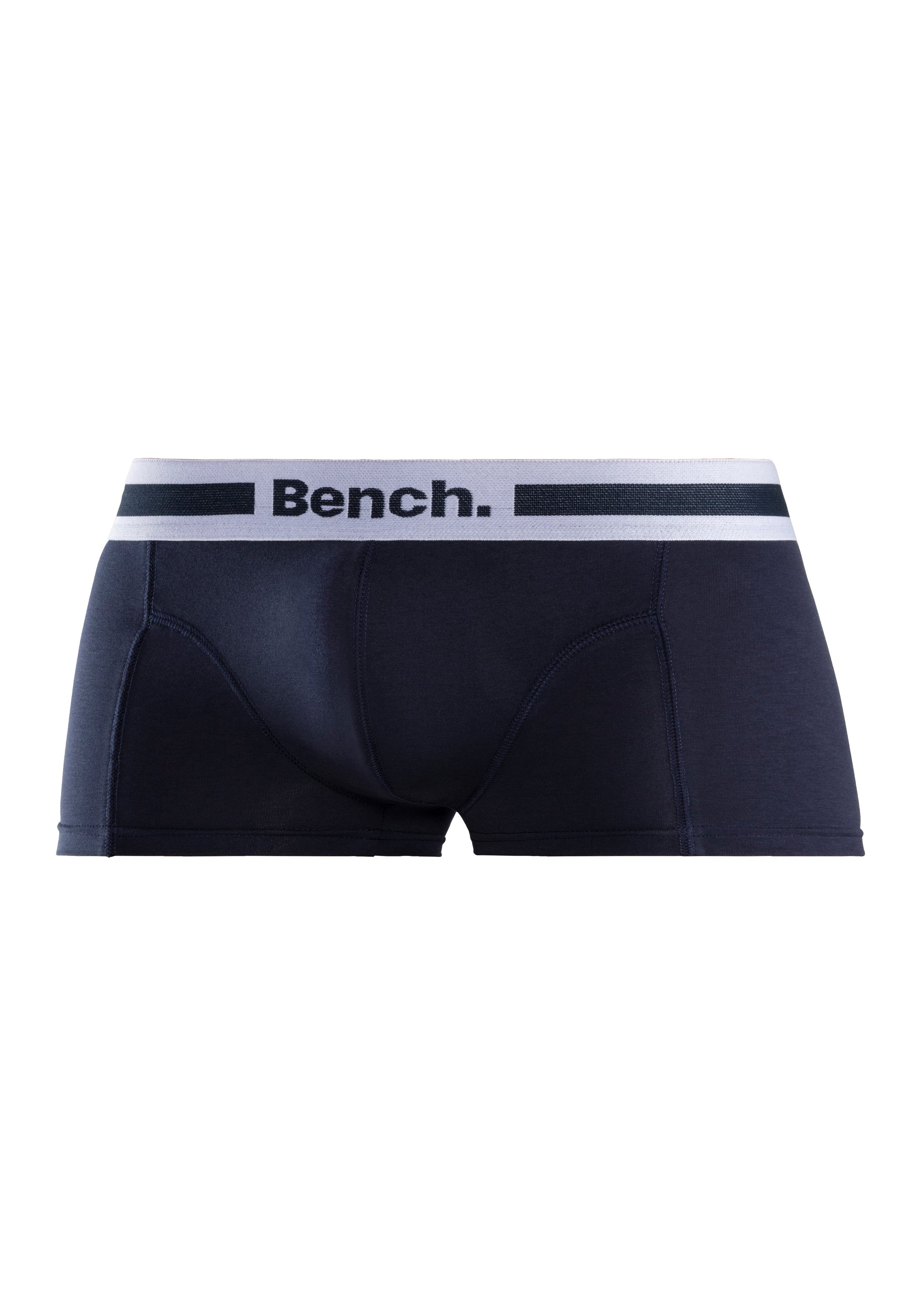 Bench. Hipster strak zittende boxershorts van katoenmix (set, 4 stuks)