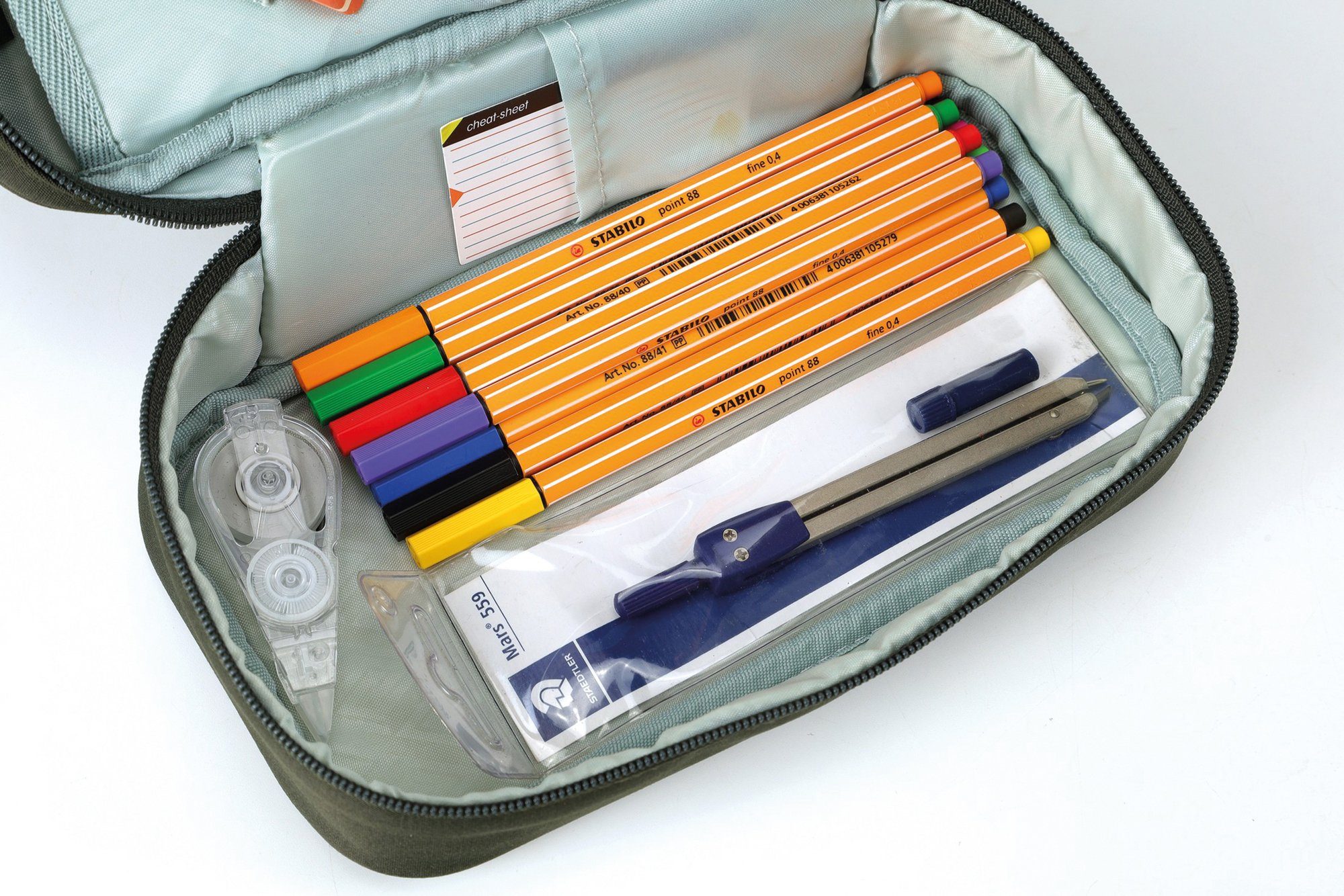 NITRO Etui Pencil Case XL, Rosin Pennenetui, slordig etui, luie doos, pennen etui