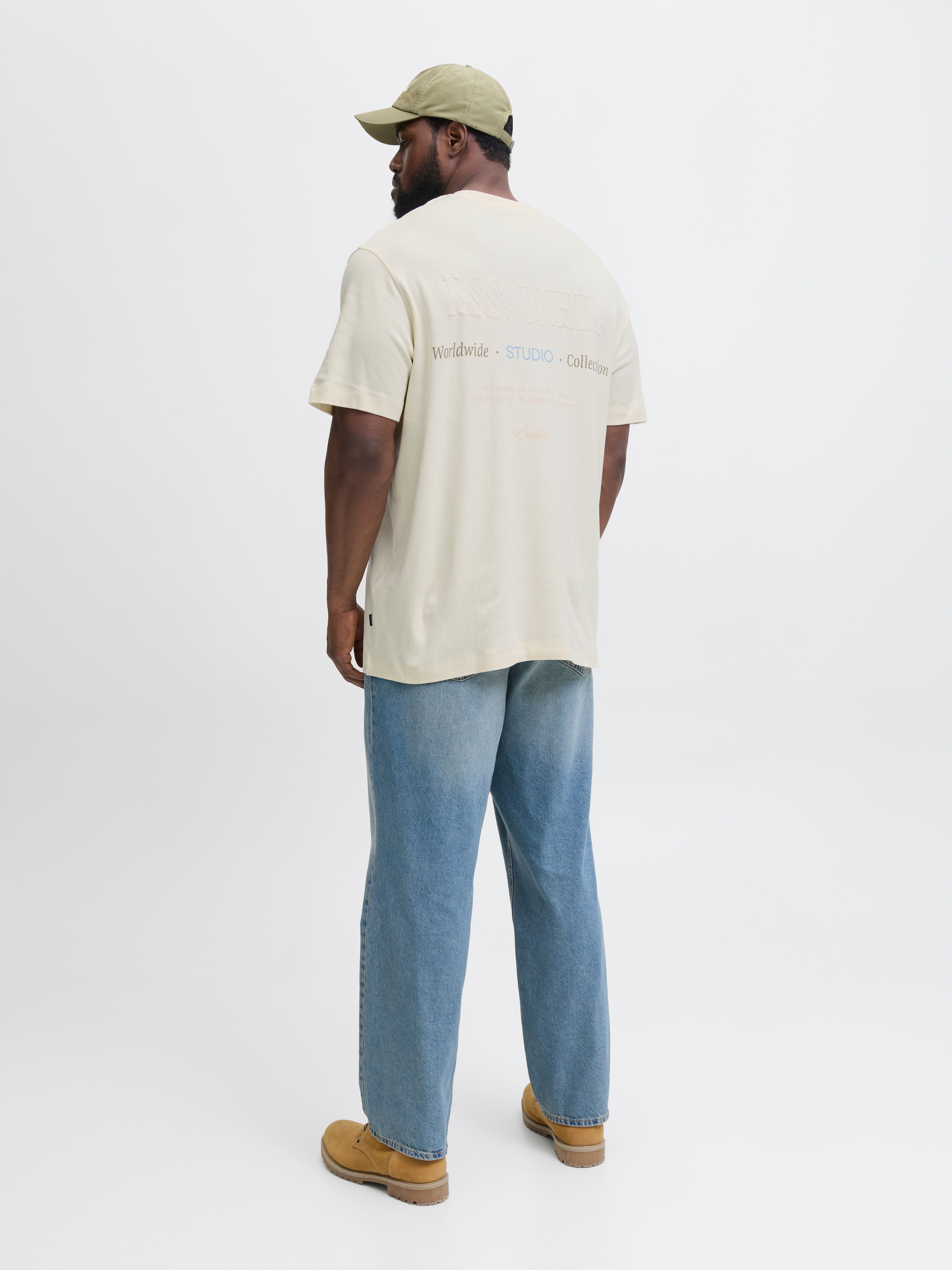 Jack & Jones PlusSize T-shirt JJEURBAN EDGE STUDIO TEE SS SN PLS