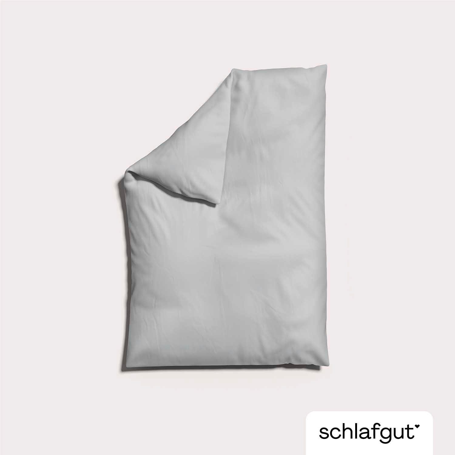 Schlafgut Dekbedovertrek Woven Satin bijzonder dicht geweven, mix & match: bijpassende kussenhoes verkrijgbaar (1 stuk)