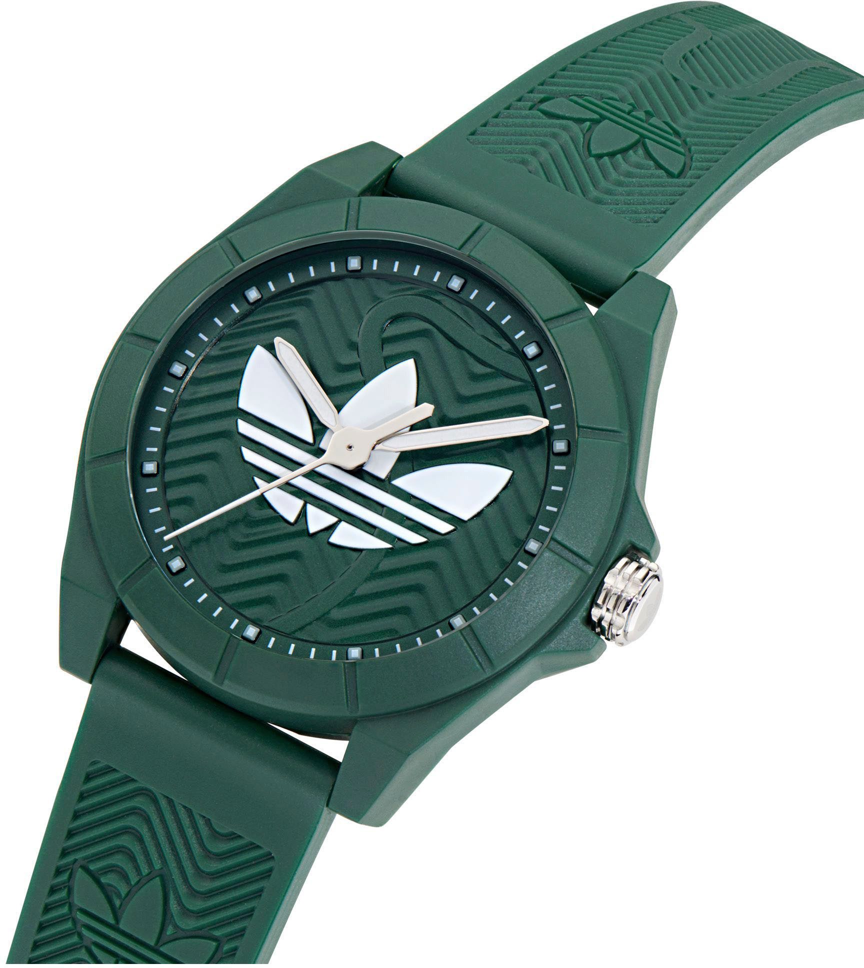 adidas Originals Kwartshorloge PROJECT FOUR Polshorloge, herenhorloge, dameshorloge, harsband, waterafstotend tot 5 bar