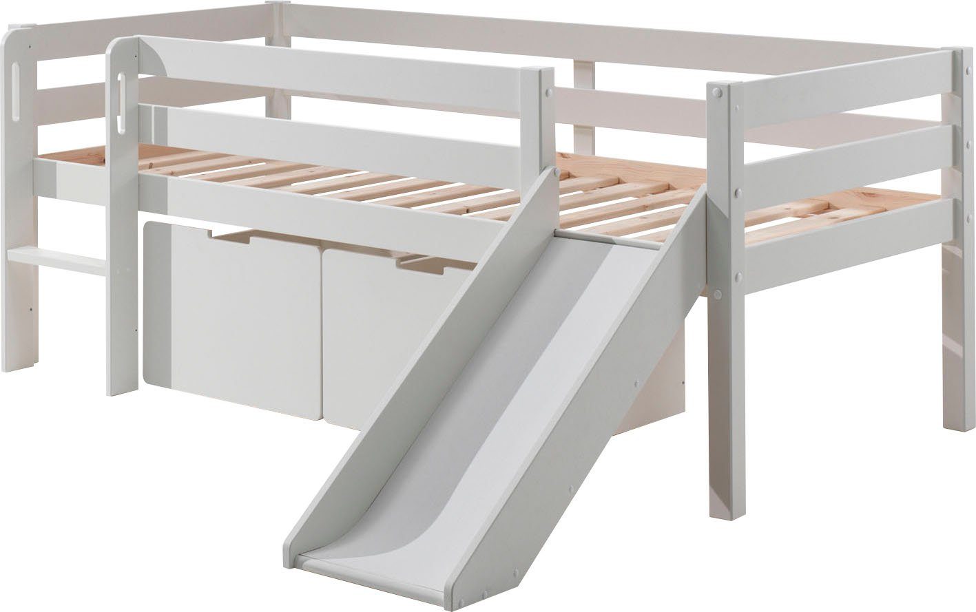 Vipack Speelbed Vipack Pino Laag speelbed met LF 90x 200 cm, naar keuze met hangrekje