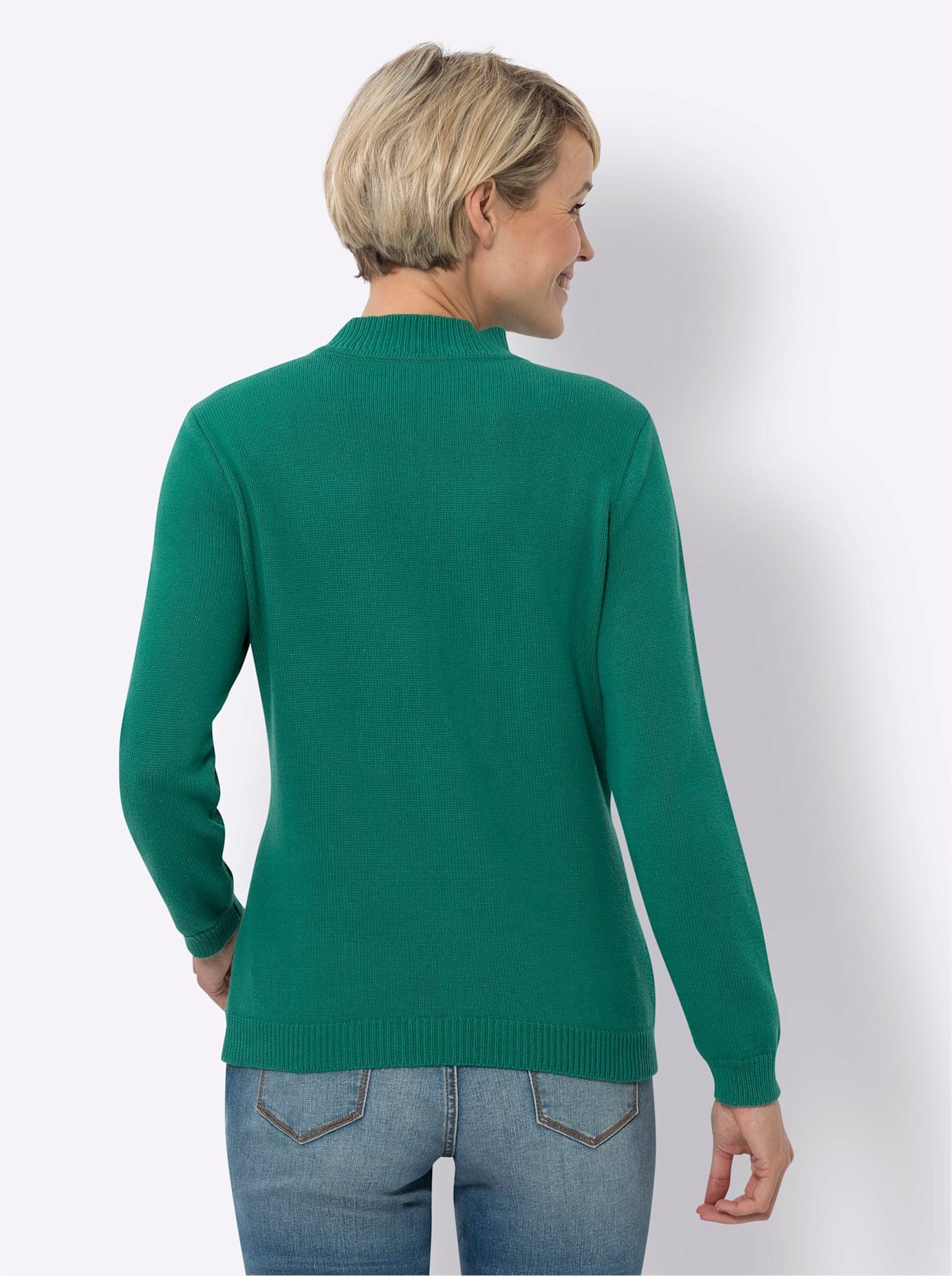 Classic Basics Trui met staande kraag Trui met opstaande kraag