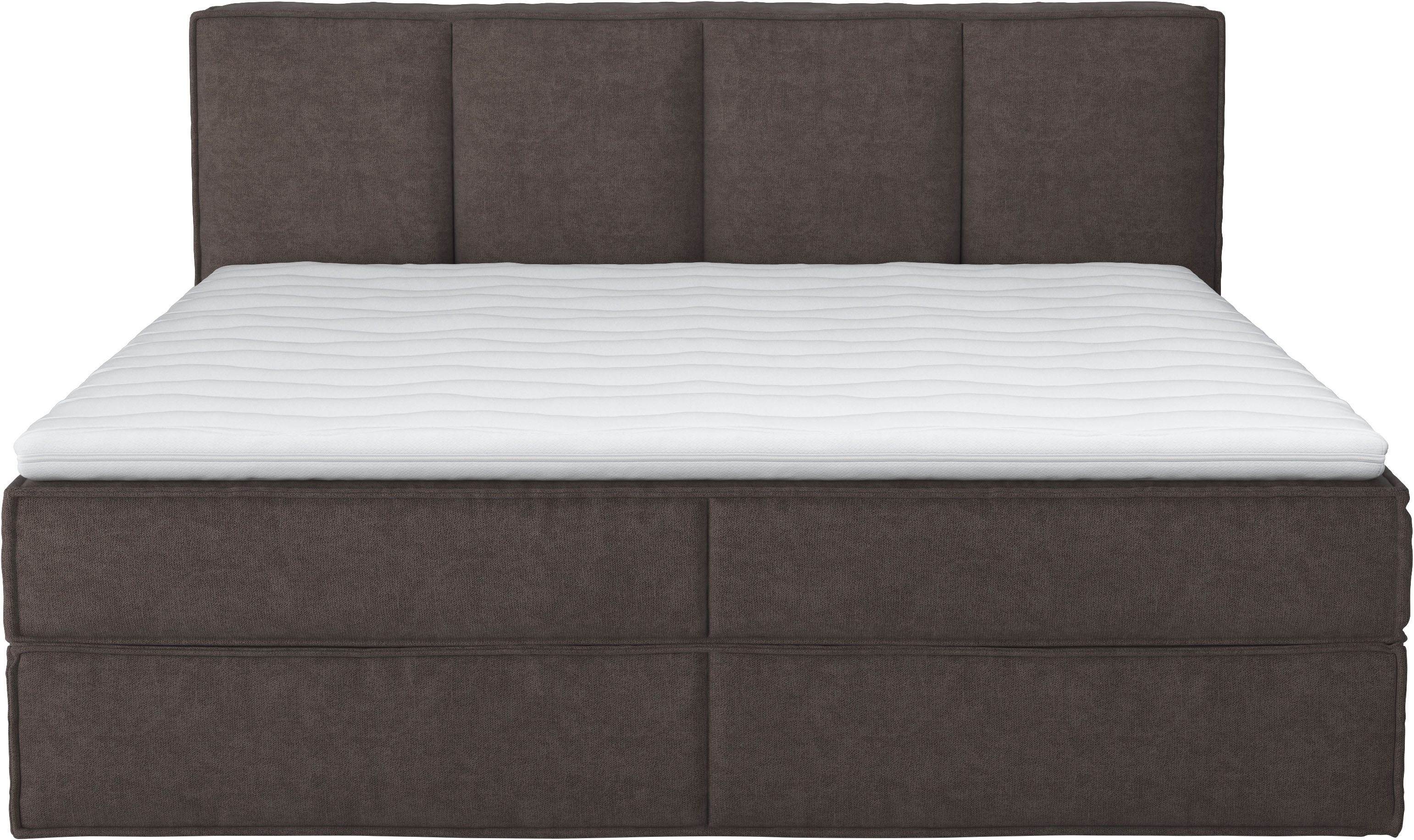 Home affaire Boxspring Sacy Boxbed incl. topmatras, 2 matrassen, hardheden H2, H3 en H4 naar keuze