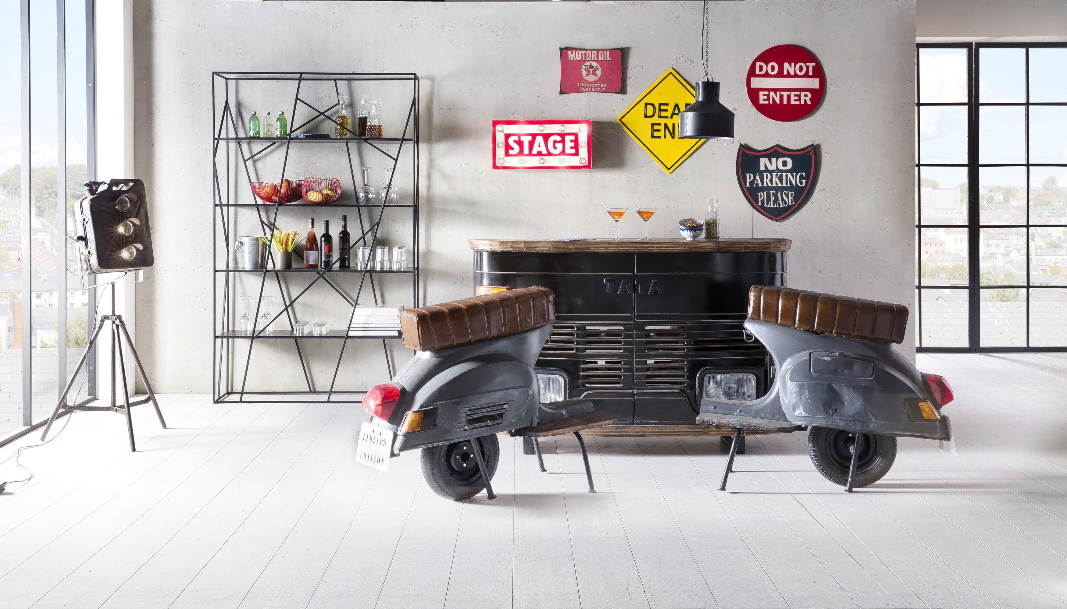 SIT Bartafel met een originele trucklook