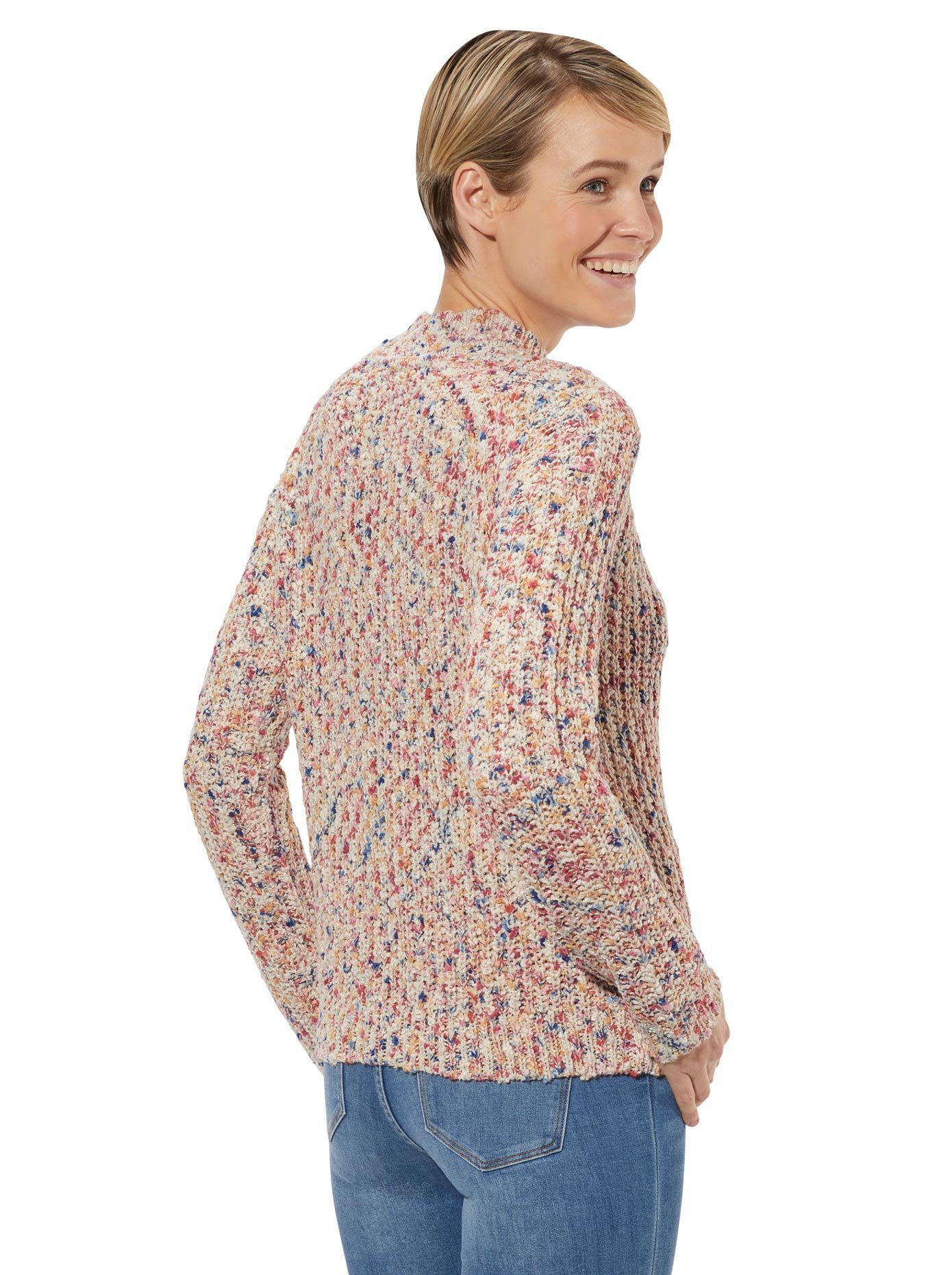 Classic Basics Trui met staande kraag Trui