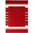 morgenland wollen kleed loribaft minimaal rosso 303 x 207 cm uniek exemplaar met certificaat rood