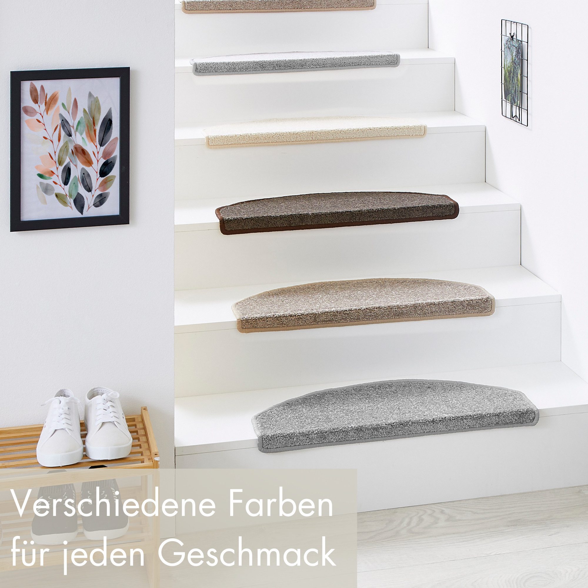 Andiamo Tredemat Casablanca, Made in Netherlands Effen kleuren, zelfklevend, slijtvast, 15 stuks in een set