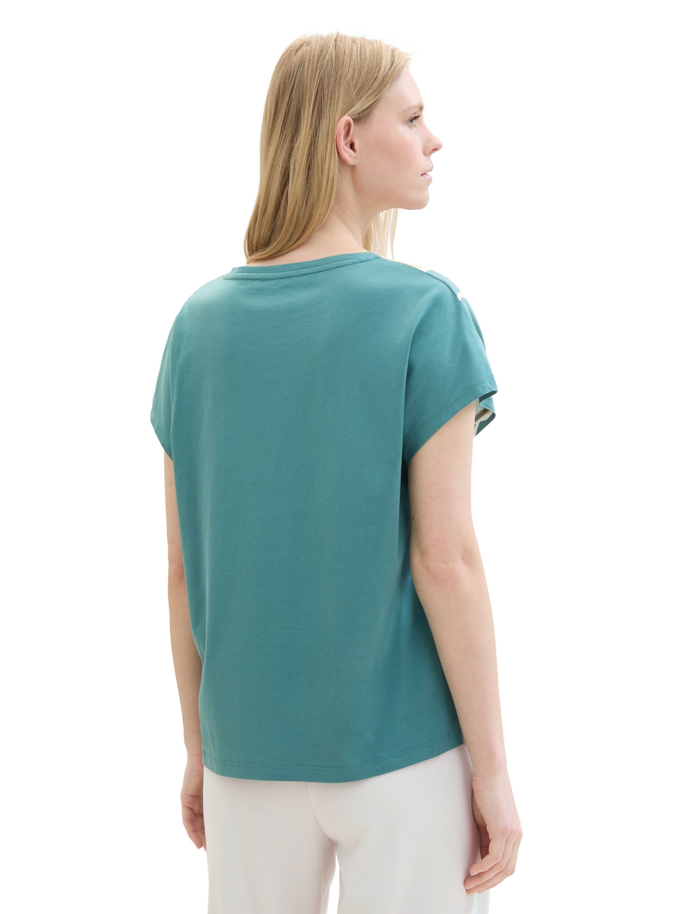Tom Tailor T-shirt met all-over print