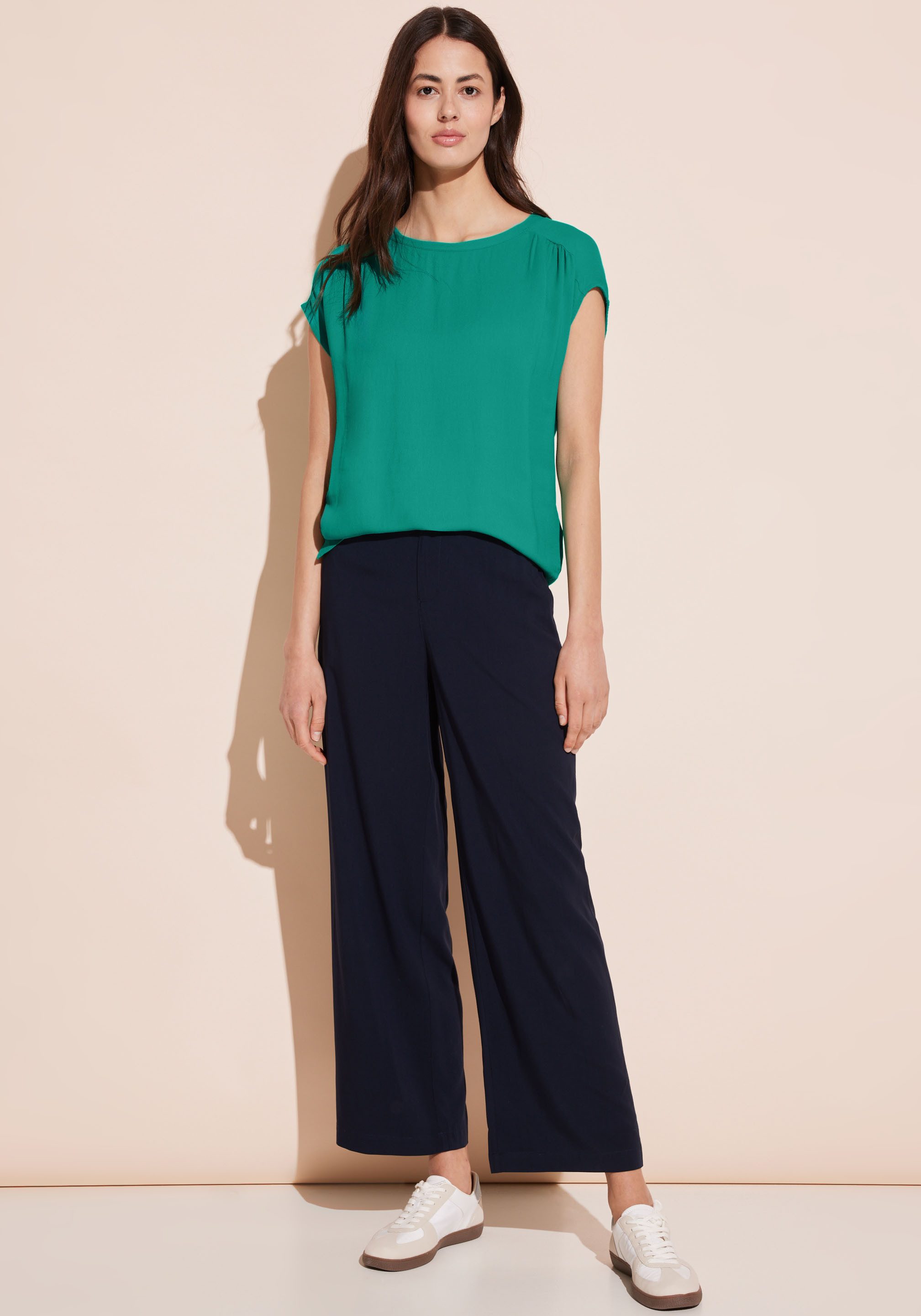 STREET ONE Shirttop met ruches
