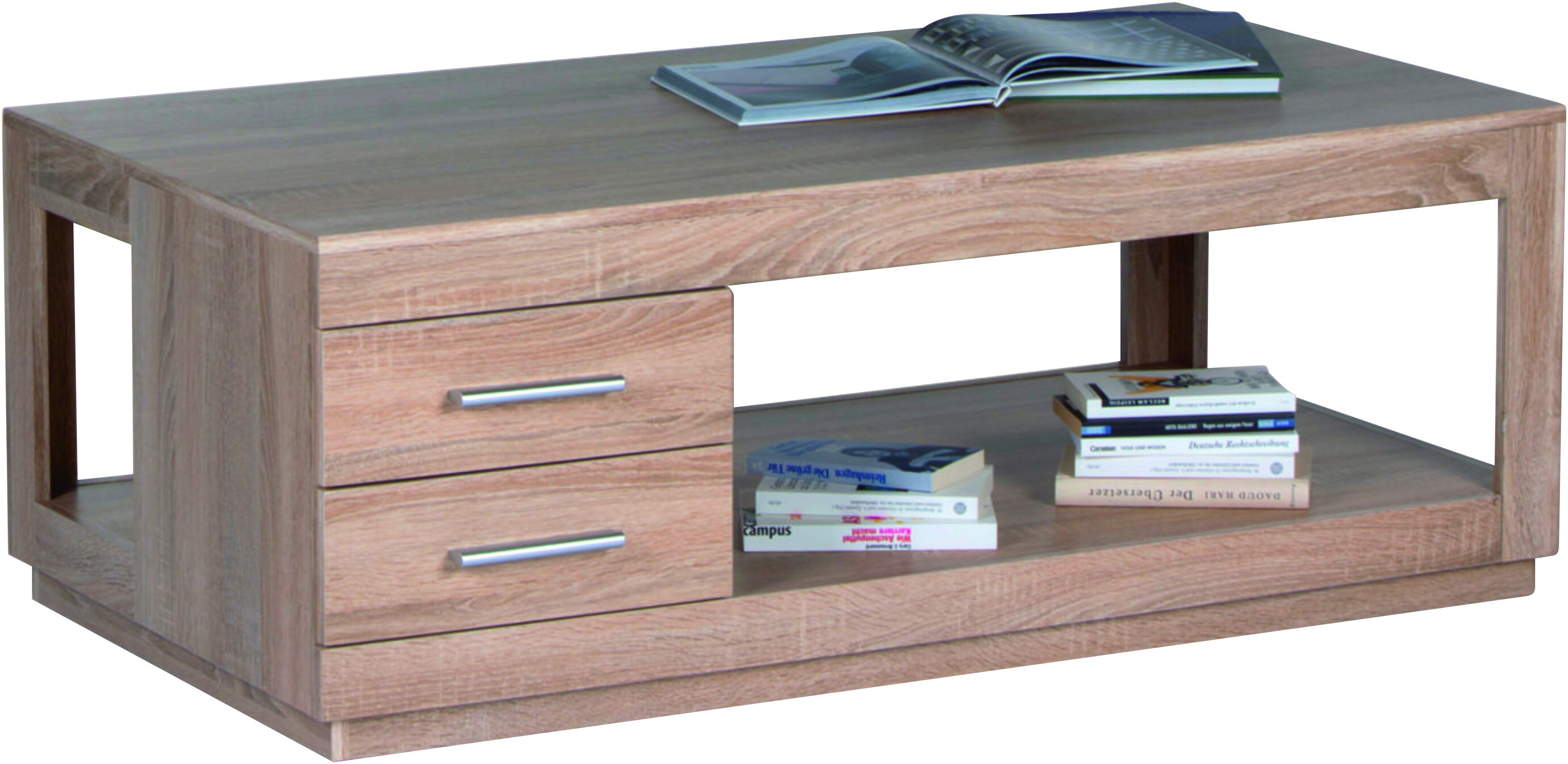 Stolkom Salontafel Festival Big met lades, salontafel BxHxD 120x46x65 cm