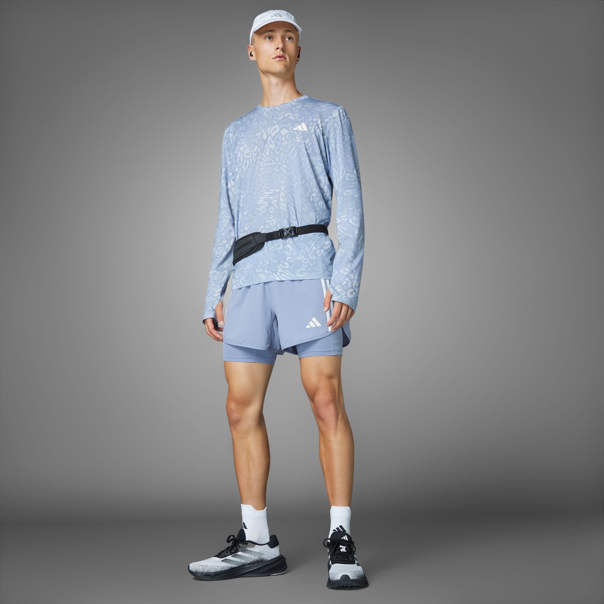 adidas Performance Runningshirt OTR E AOP LS M