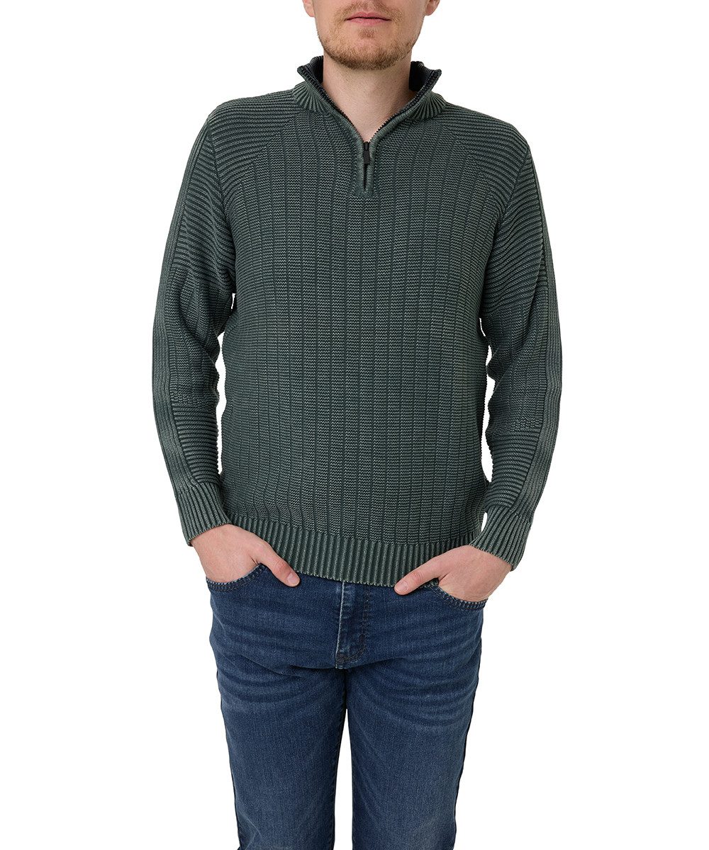 Pioneer Authentic Jeans Gebreide trui met breimotief