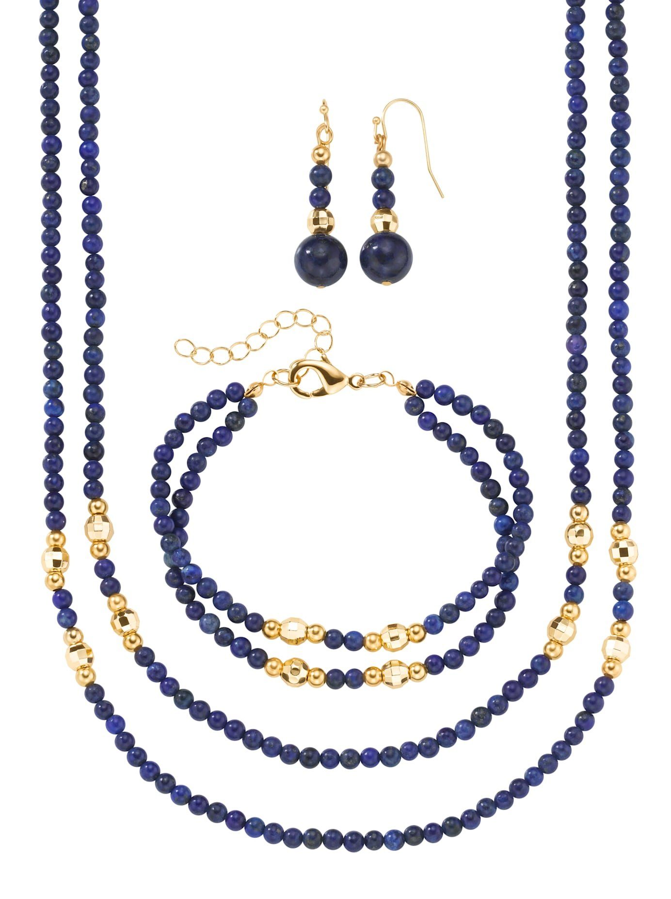 Lady Collier-set dames sieradensets maat N-maten blauw