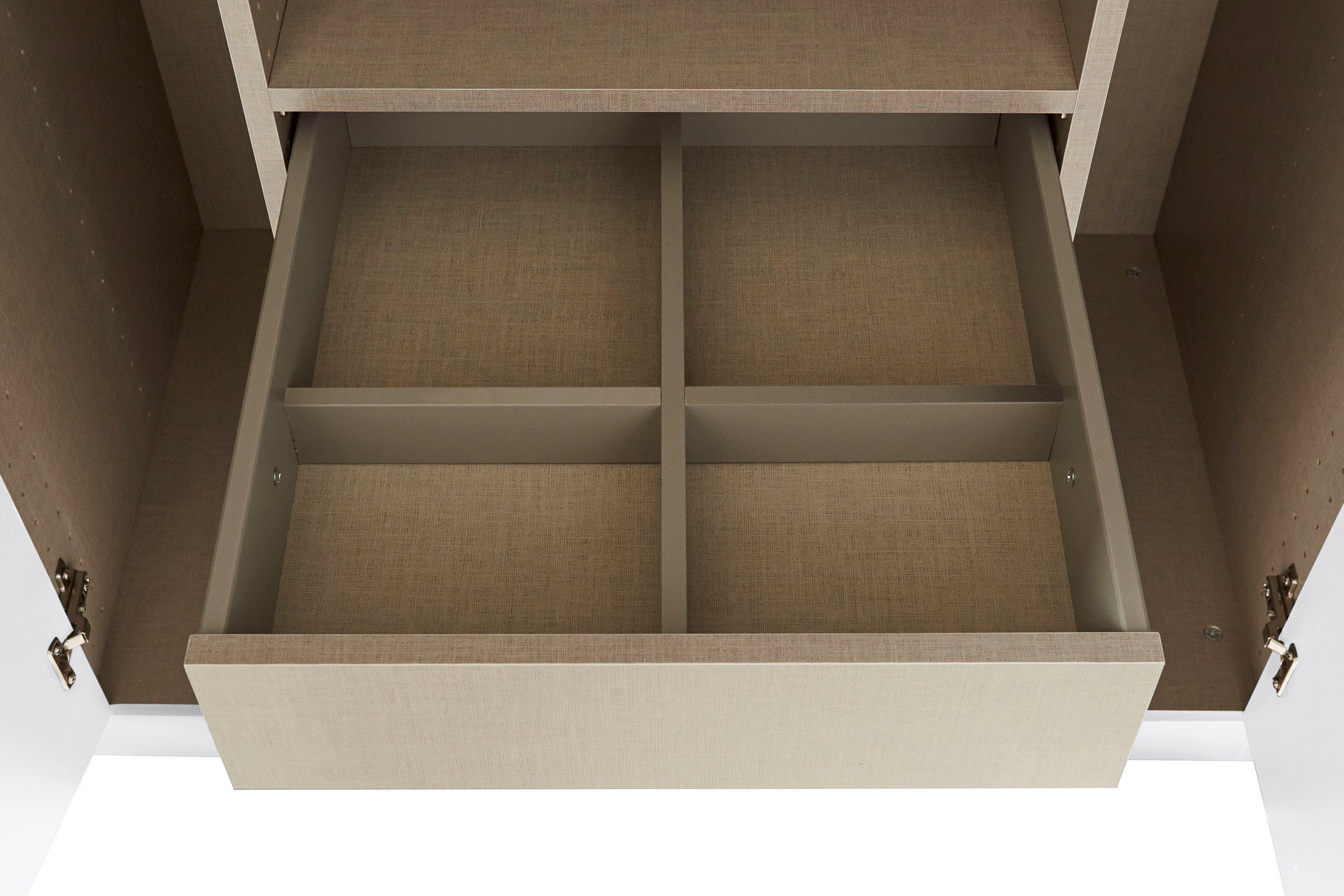 rauch Draaideurkast Kledingkast kast garderobe TOPSELLER OTELI incl. binnenindeling met 3 binnenlades extra planken optioneel met spiegel made in germany