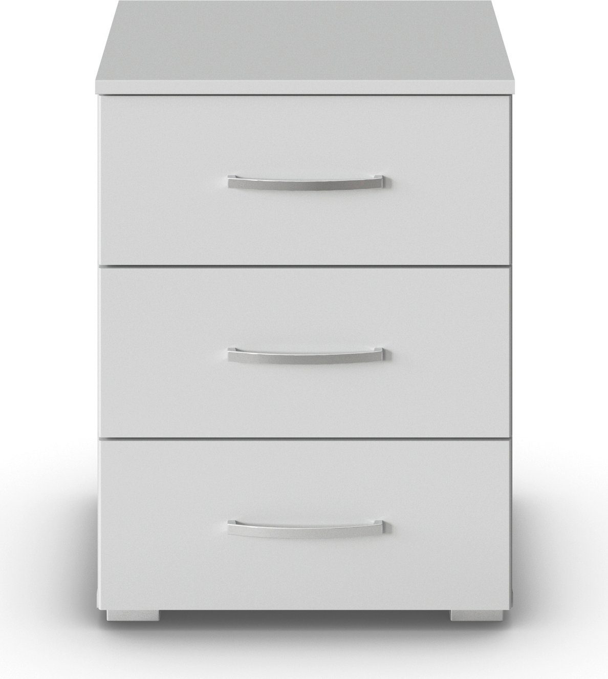rauch Nachtkastje Pure by Aditio in minimalistisch ontwerp, 3 lades met softclose-functie