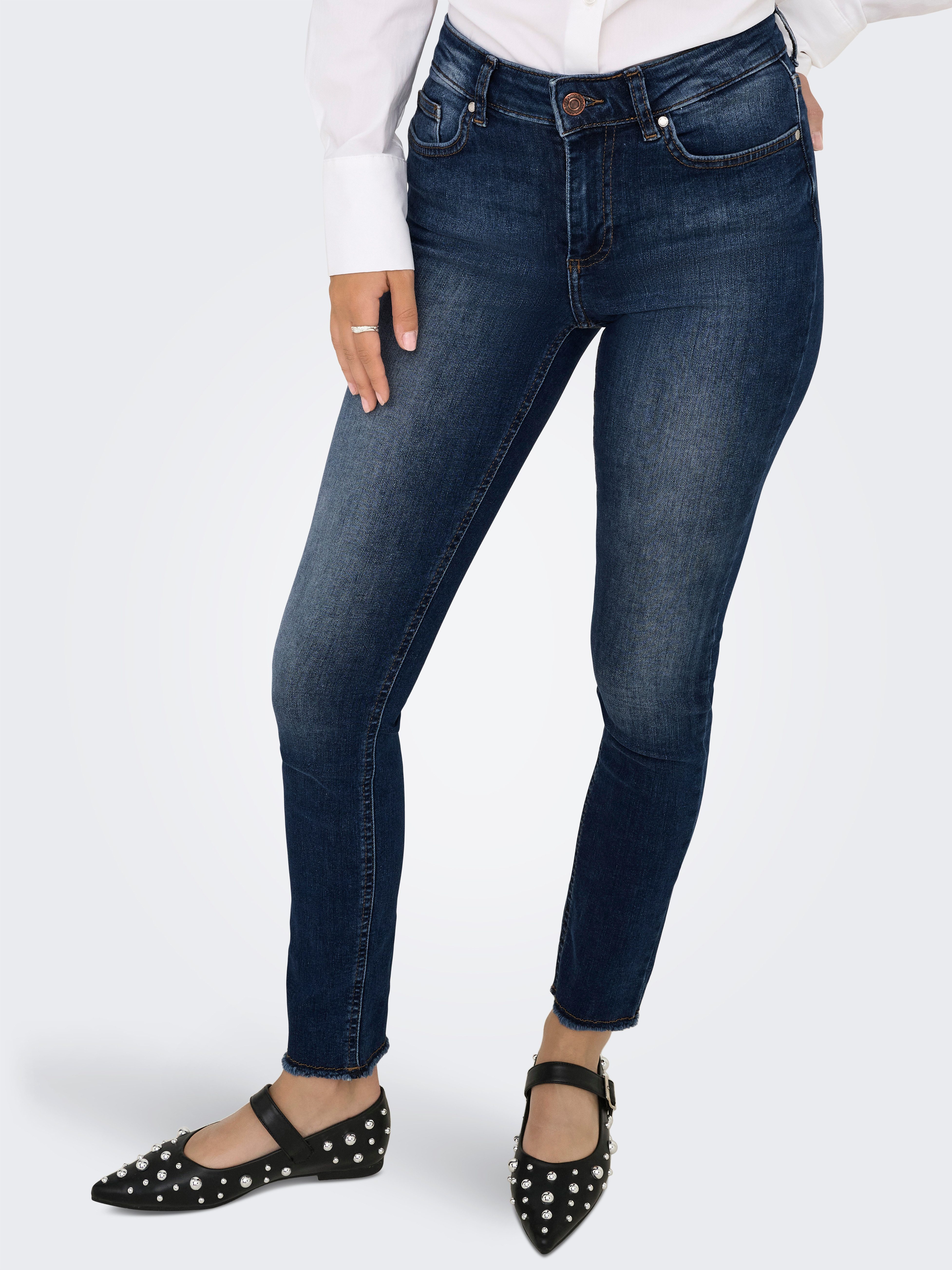 Only Skinny fit jeans ONLBLUSH MID SK ANK RW DNM REA082 NOOS