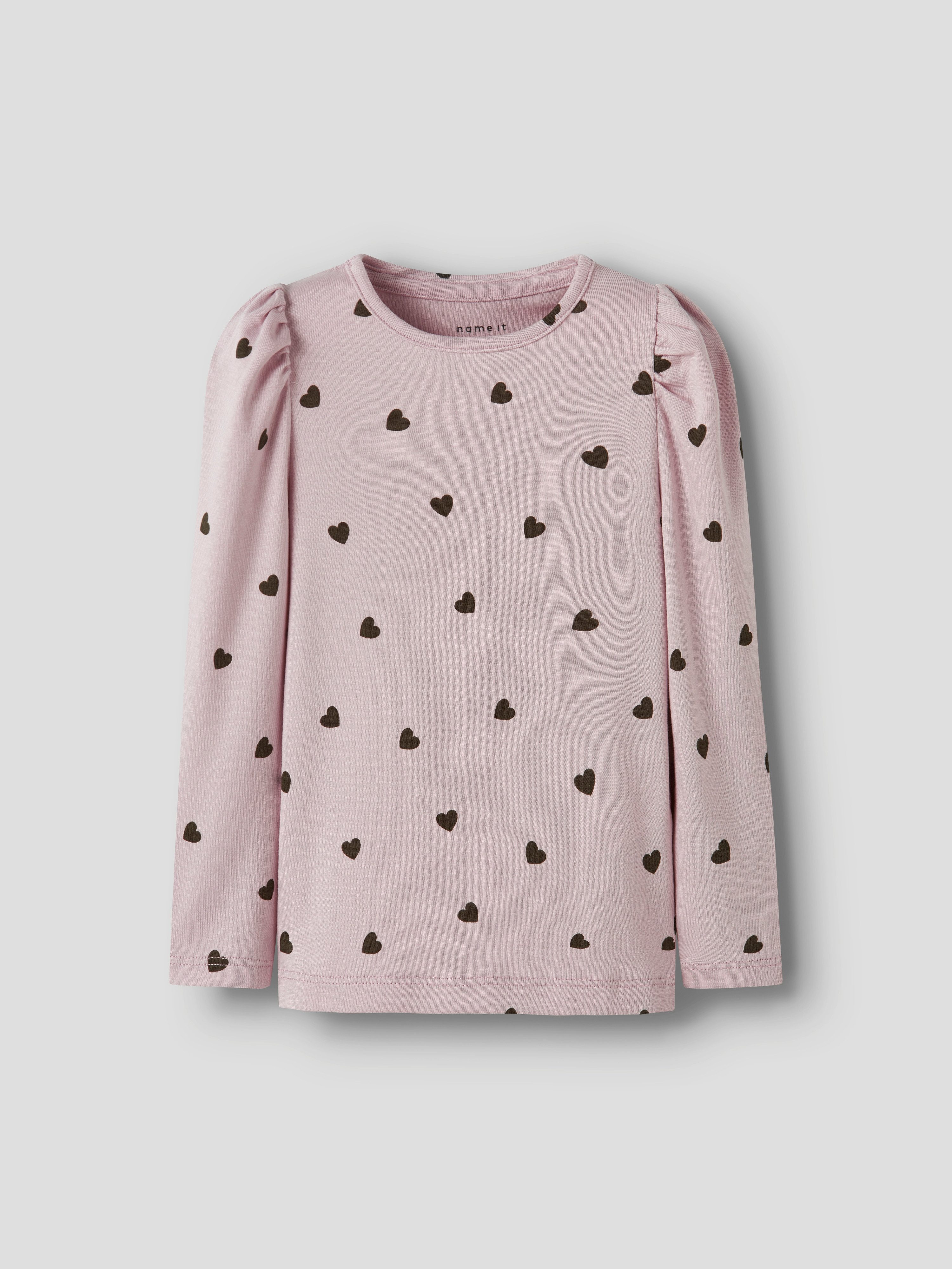 Name It Shirt met lange mouwen NMFKHEART XSL LS TOP