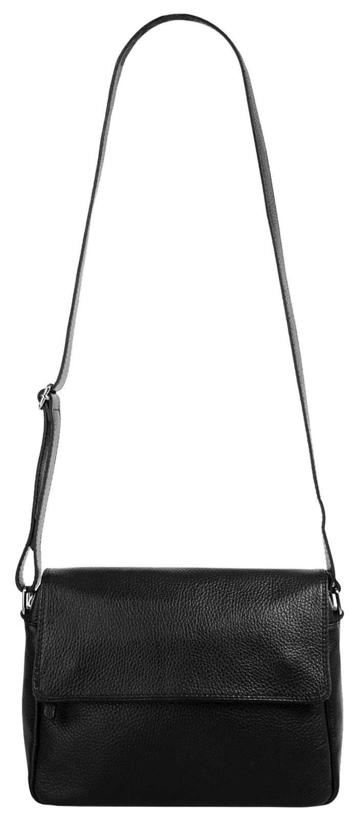 Samantha Look Schoudertas echt leer, made in italy
