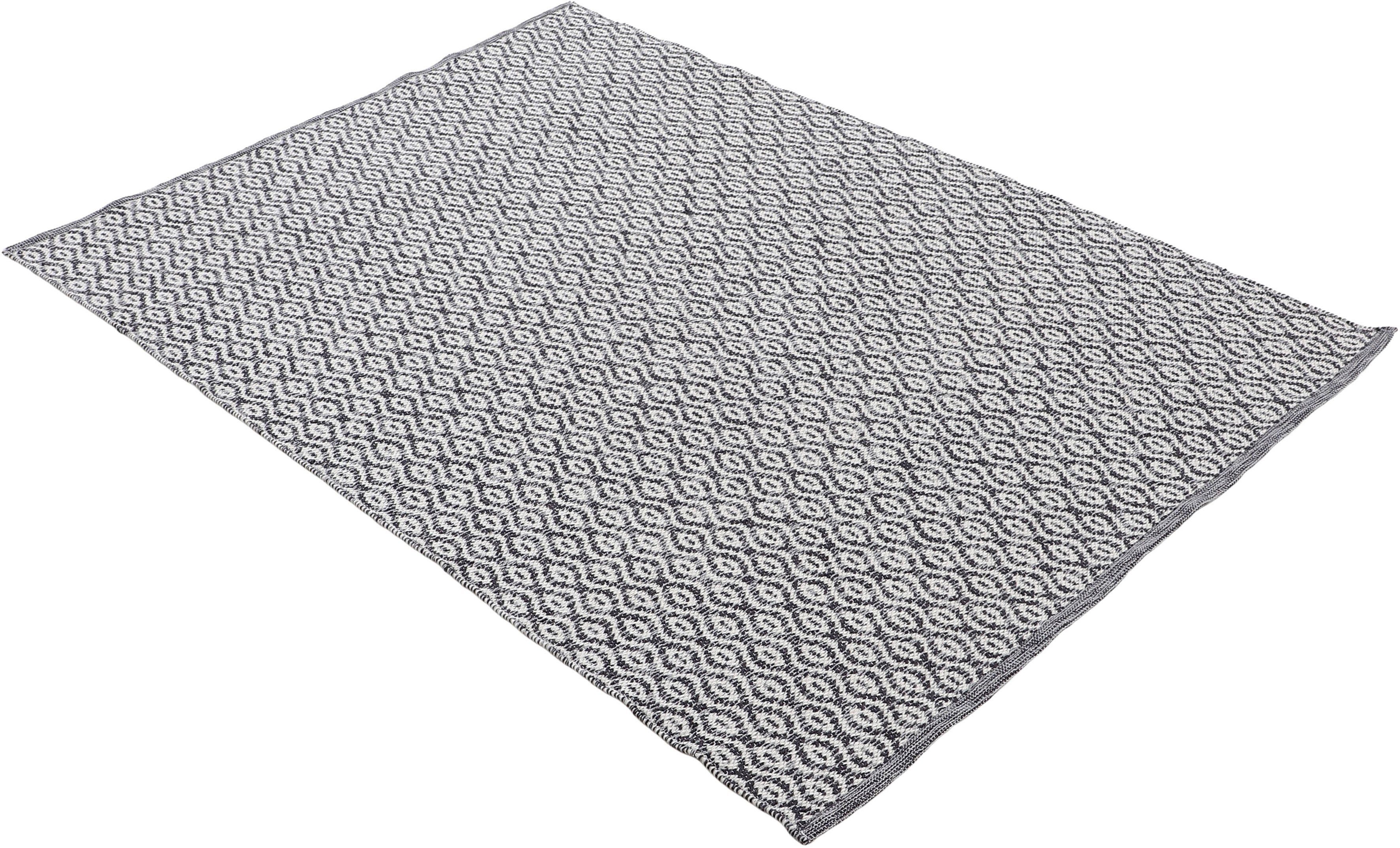 carpetfine Vloerkleed Frida 202 Omkeerbaar tapijt, 100% gerecycled materiaal (PET), vlakweefsel, sisal uitstraling