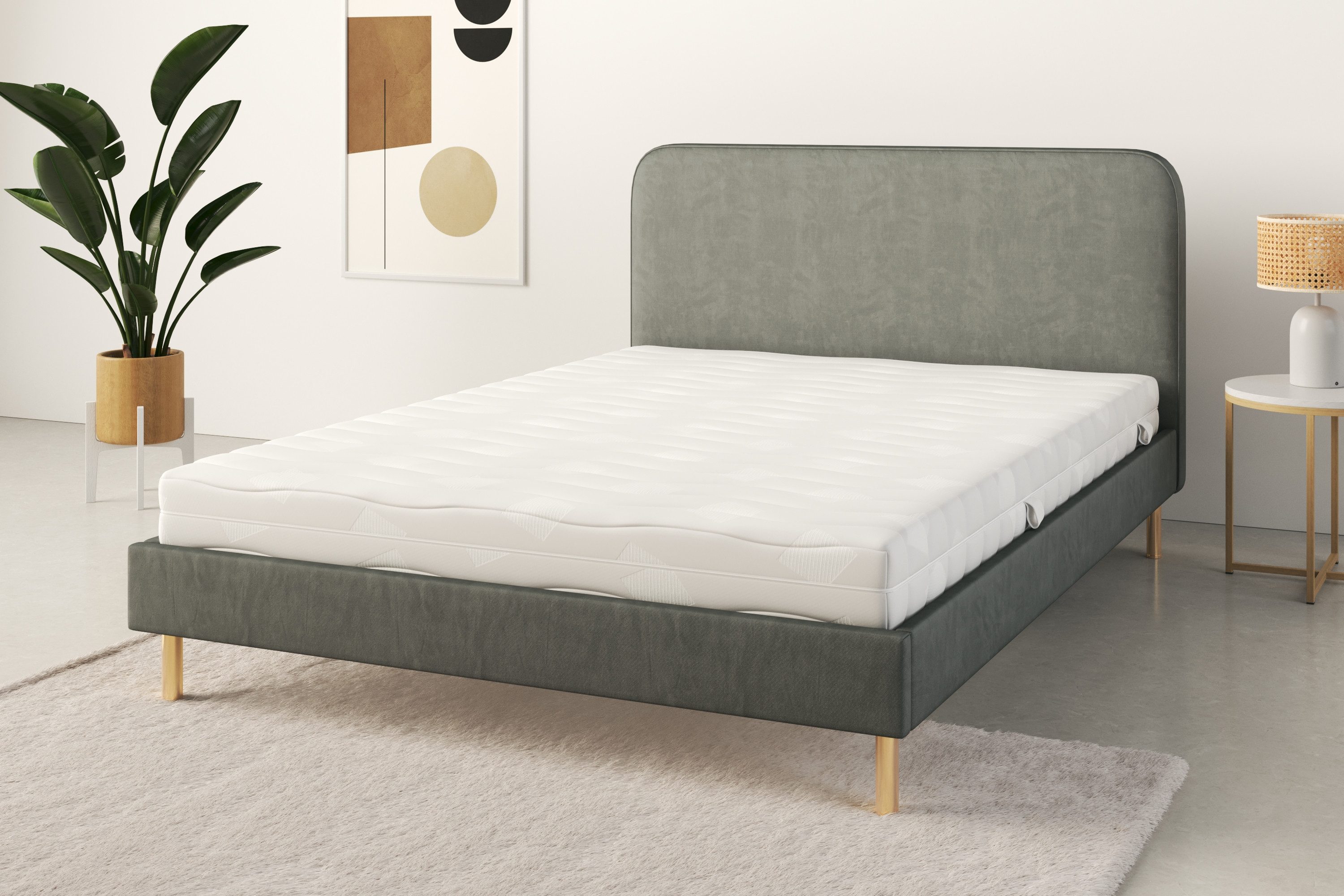 Lüttenhütt Kindermatrassen Lixi Basic, matras 90x200 cm, 140x200 cm & andere maten hoogte 16 cm