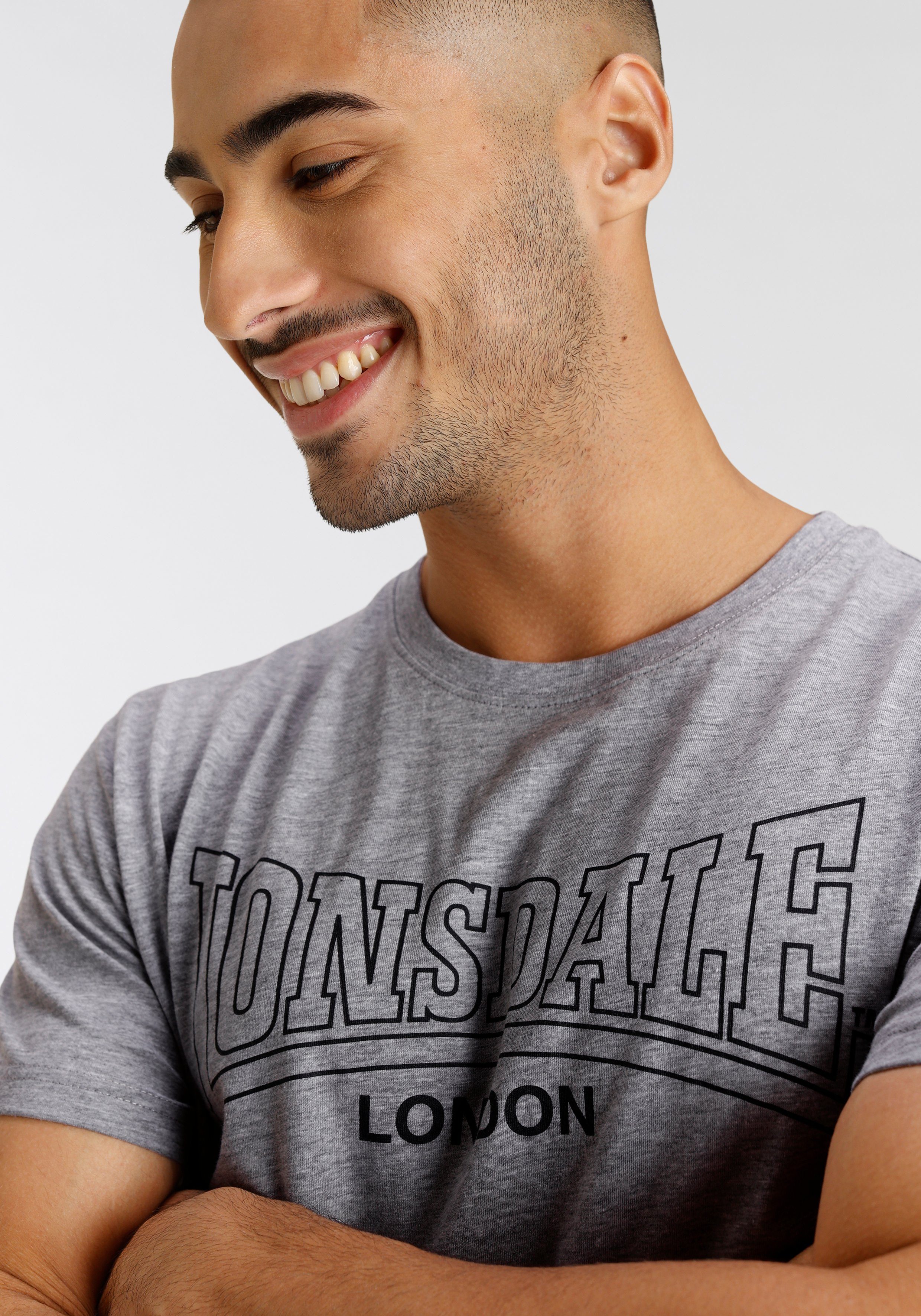 Lonsdale T-shirt (set, 3-delig)