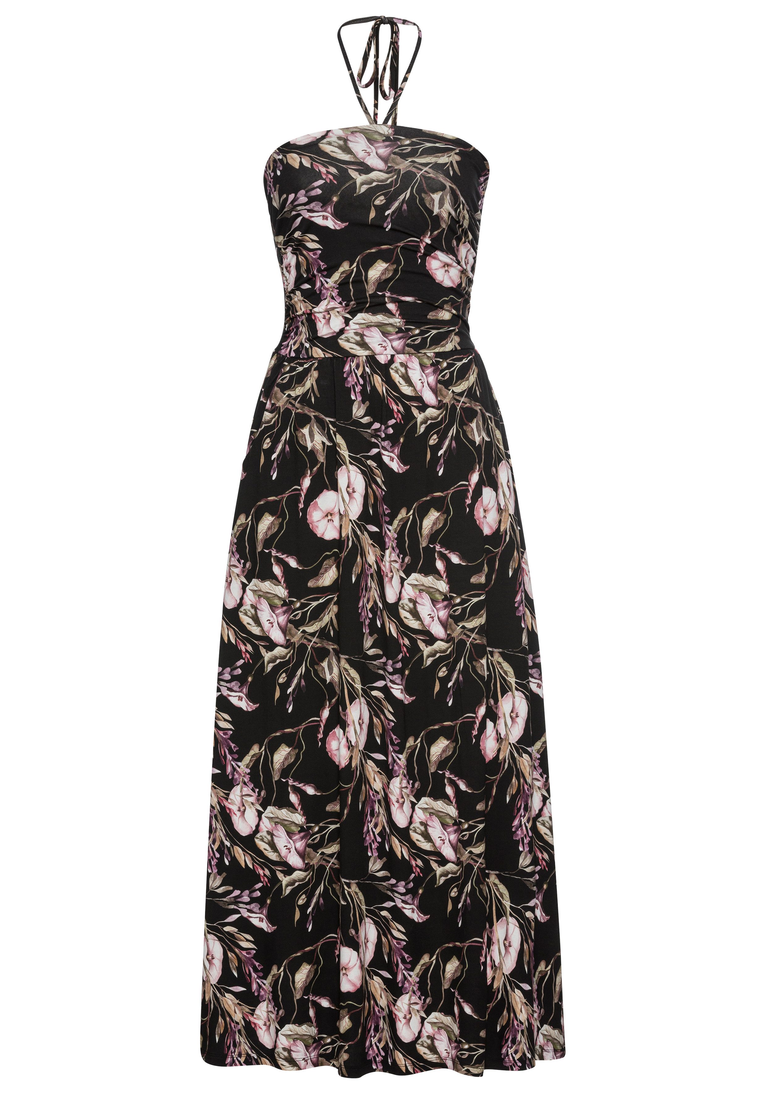 Laura Scott Maxi-jurk met vrouwelijke allover-print