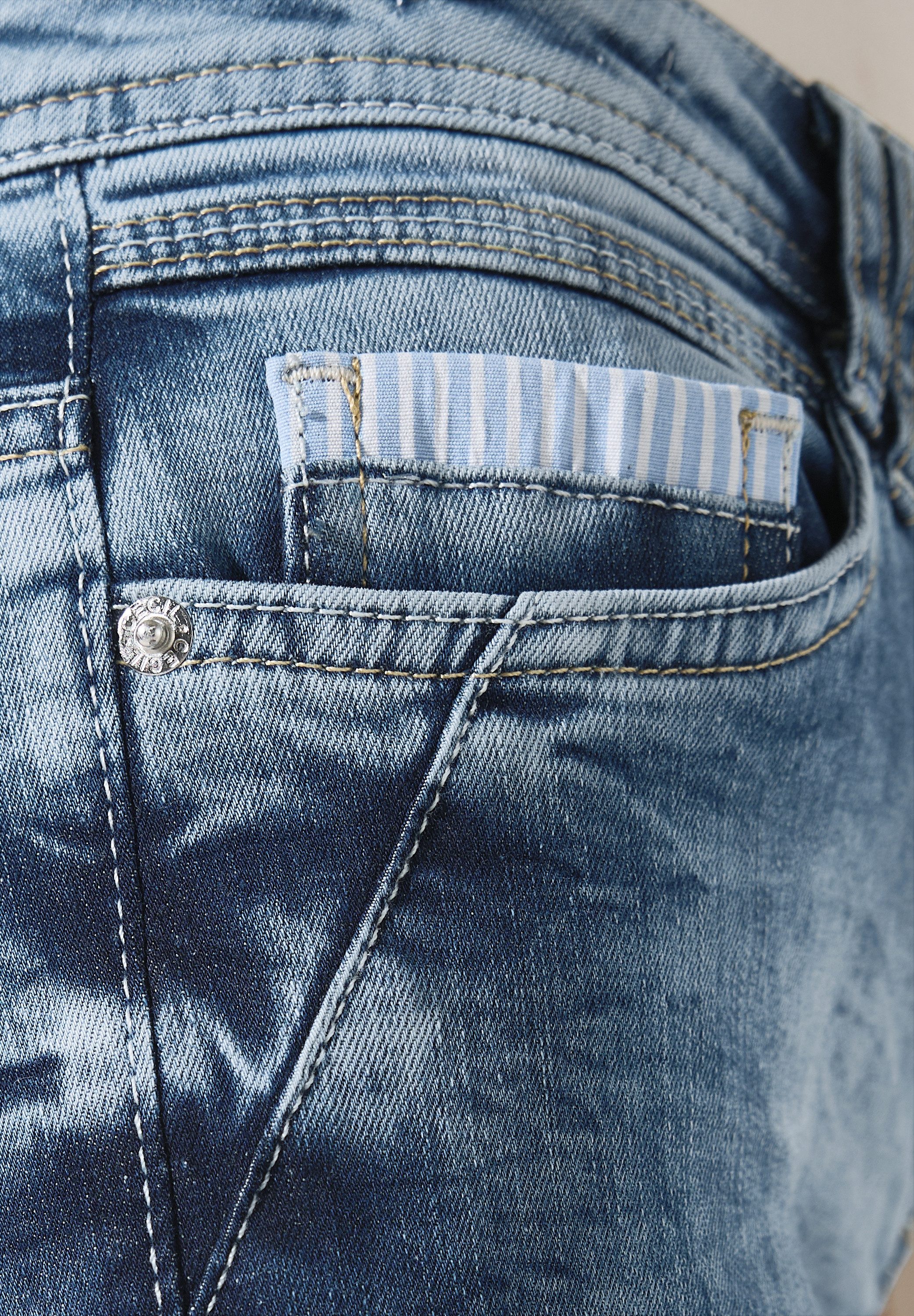 Cecil Regular fit jeans Stijl Scarlett