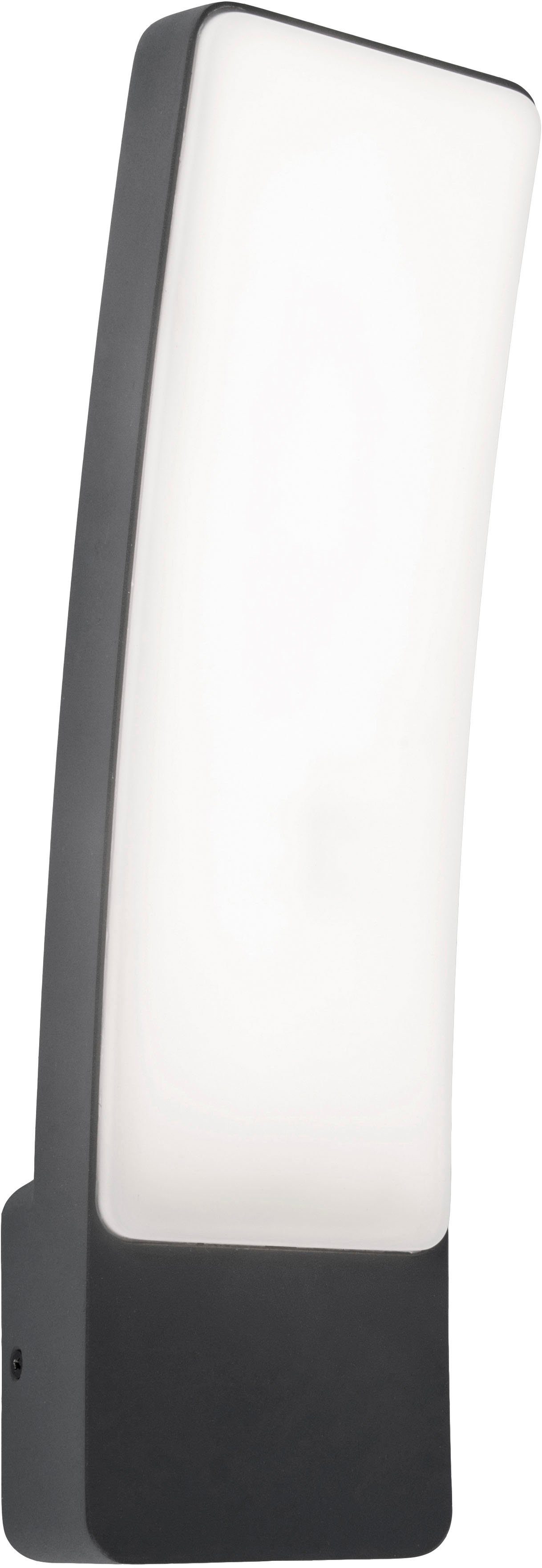 LUTEC Ledwandlamp voor buiten Kira (1 stuk) tuinlampen grijs
