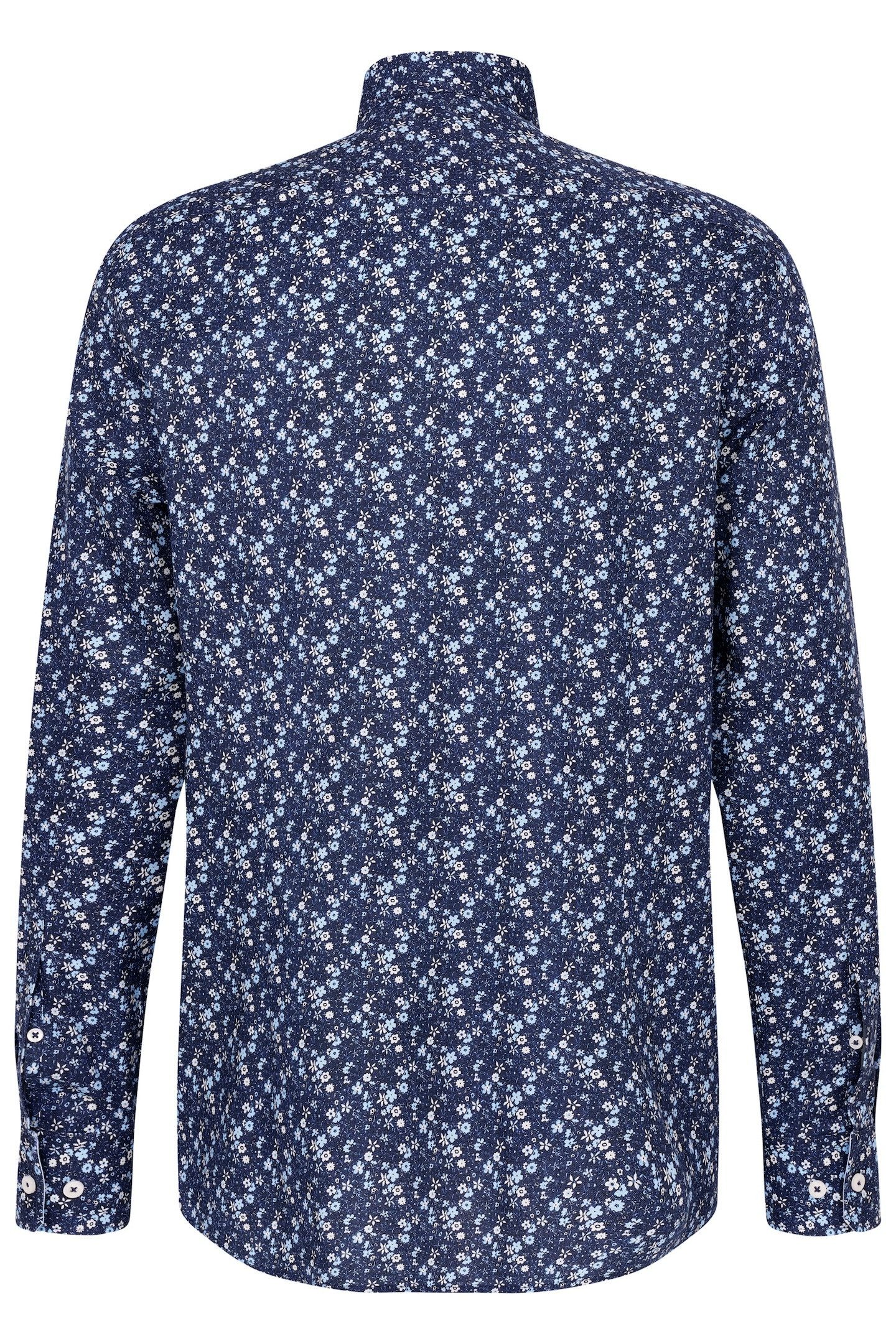 Bugatti Overhemd met lange mouwen met bloemenprint