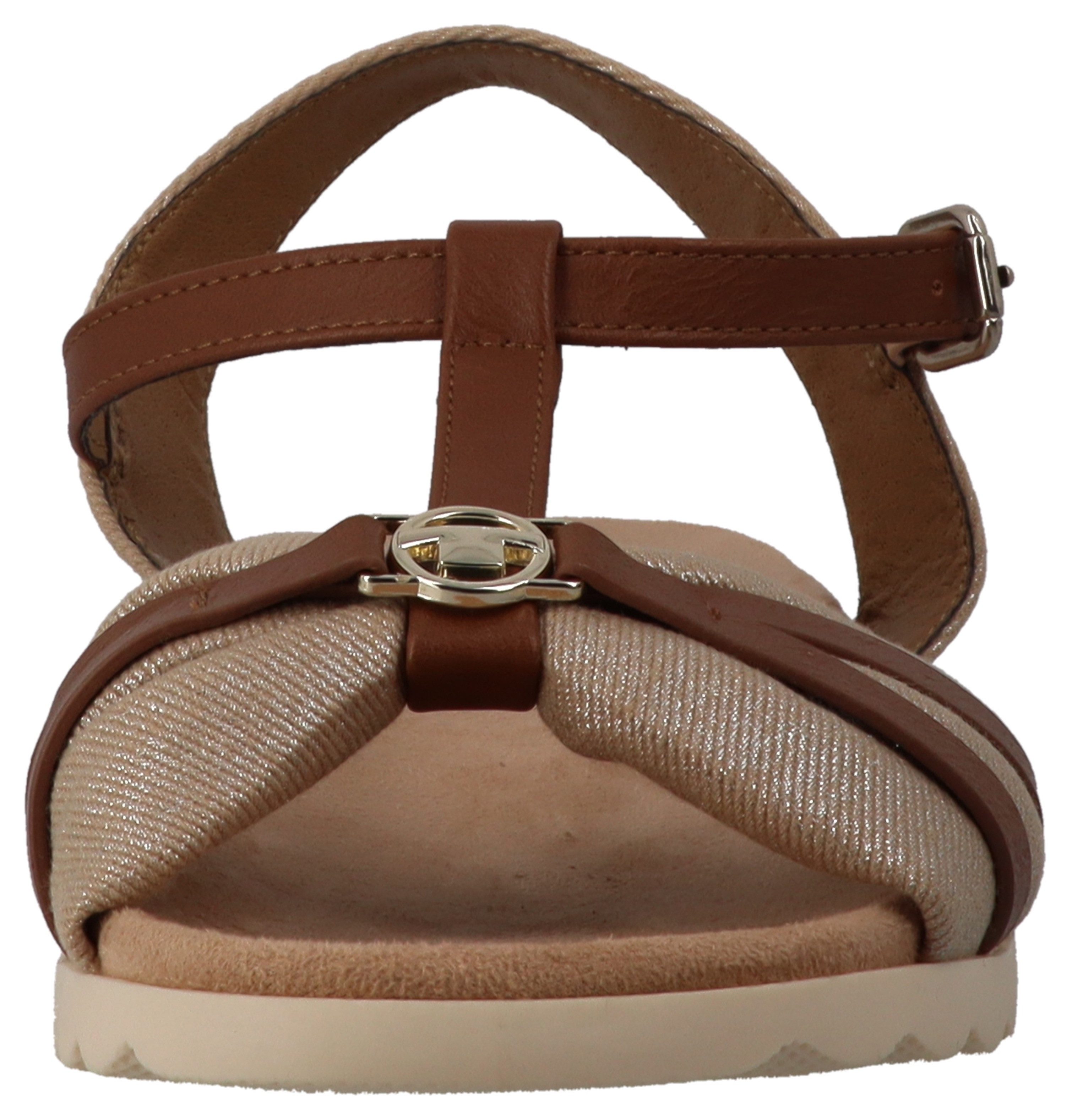 Tom Tailor Sandalen , zomerschoen, sandaal, flats met verstelbare gesp