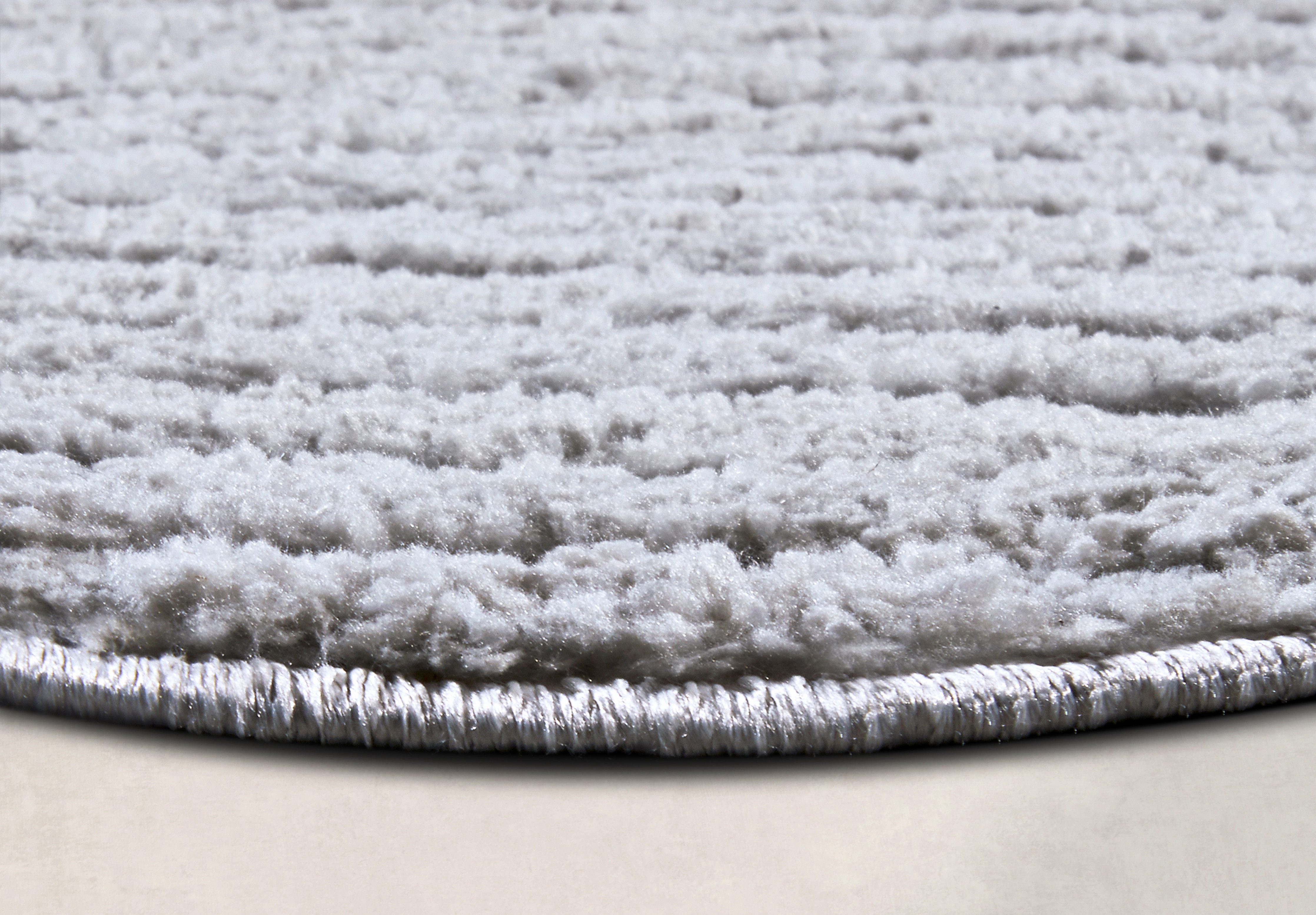 ELLE DECORATION Design-vloerkleed Cosy Panglao, ook als rond tapijt verkrijgbaar uni laagpolig, hoog-laag structuur, modern, scandi, boho, woonkamer