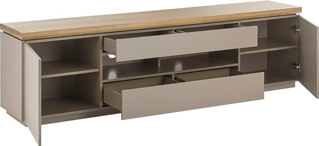 MCA furniture Tv-meubel PALAMOS Lowboard Deuren met demping/ soft-close