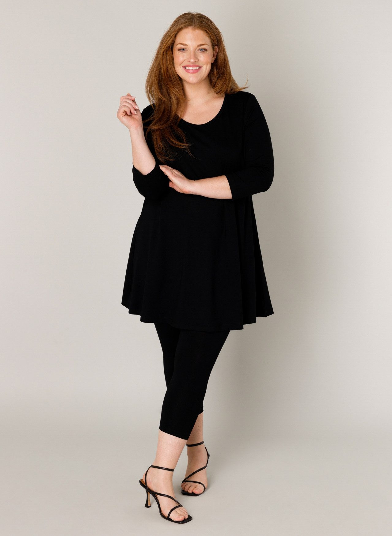 Base Level Curvy Tuniekshirt ARIA