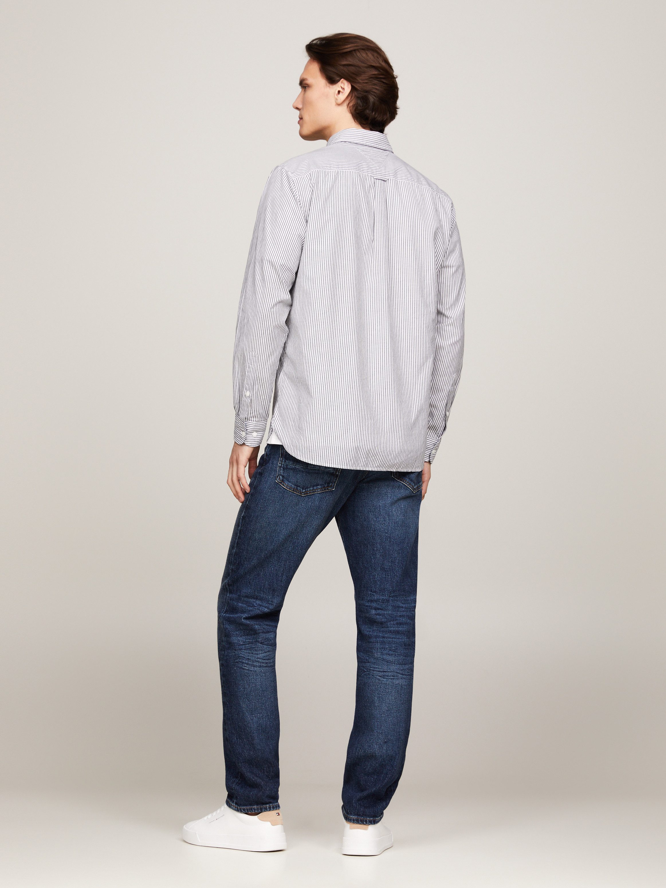 Tommy Hilfiger Businessoverhemd NAT. SOFT EASY STRIPE RF SHIRT