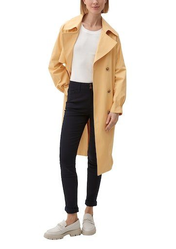 s.Oliver BLACK LABEL 5-pocket jeans met een dubbele knoopsluiting
