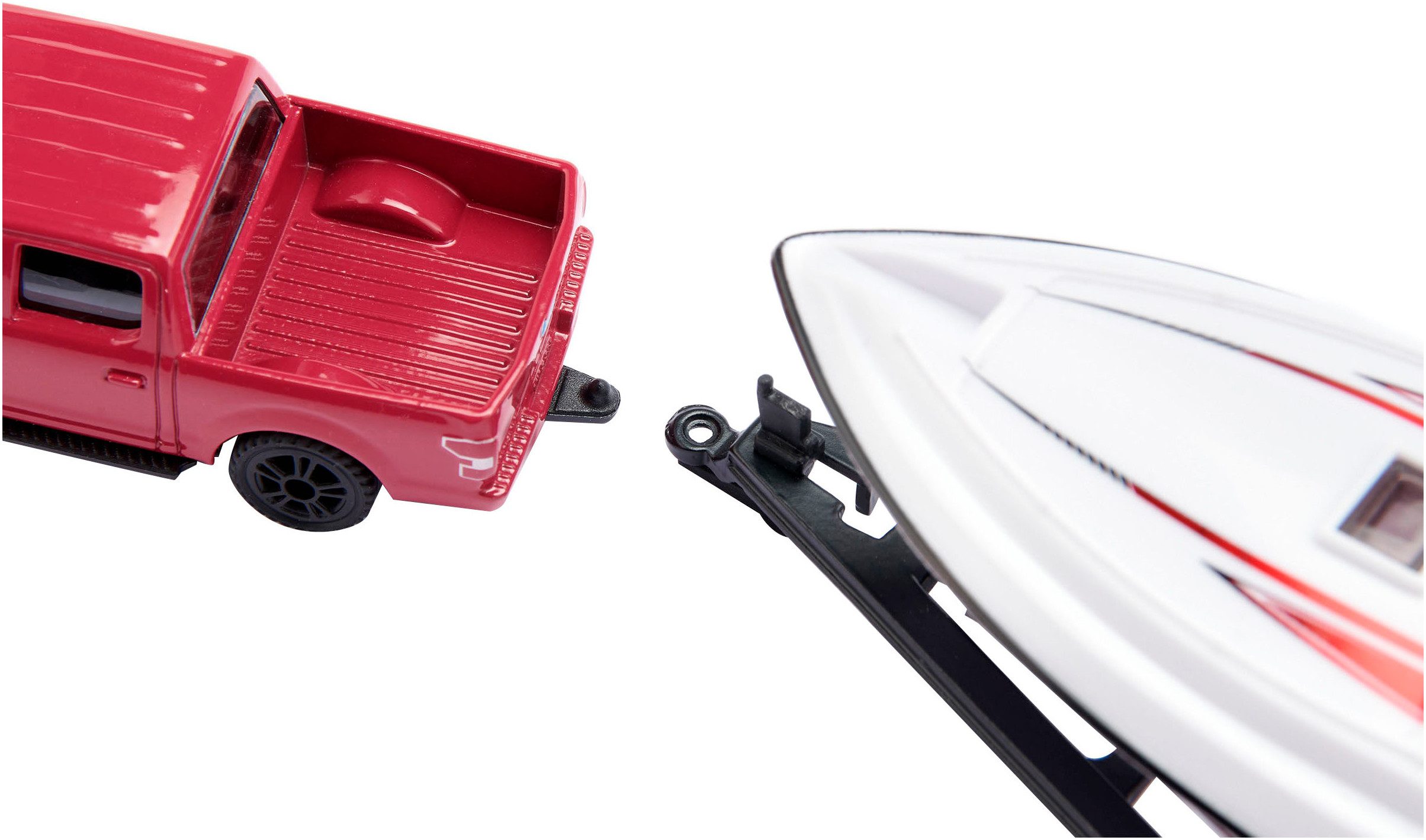 Siku Speelgoedauto Ford F150 met motorboot (2568)