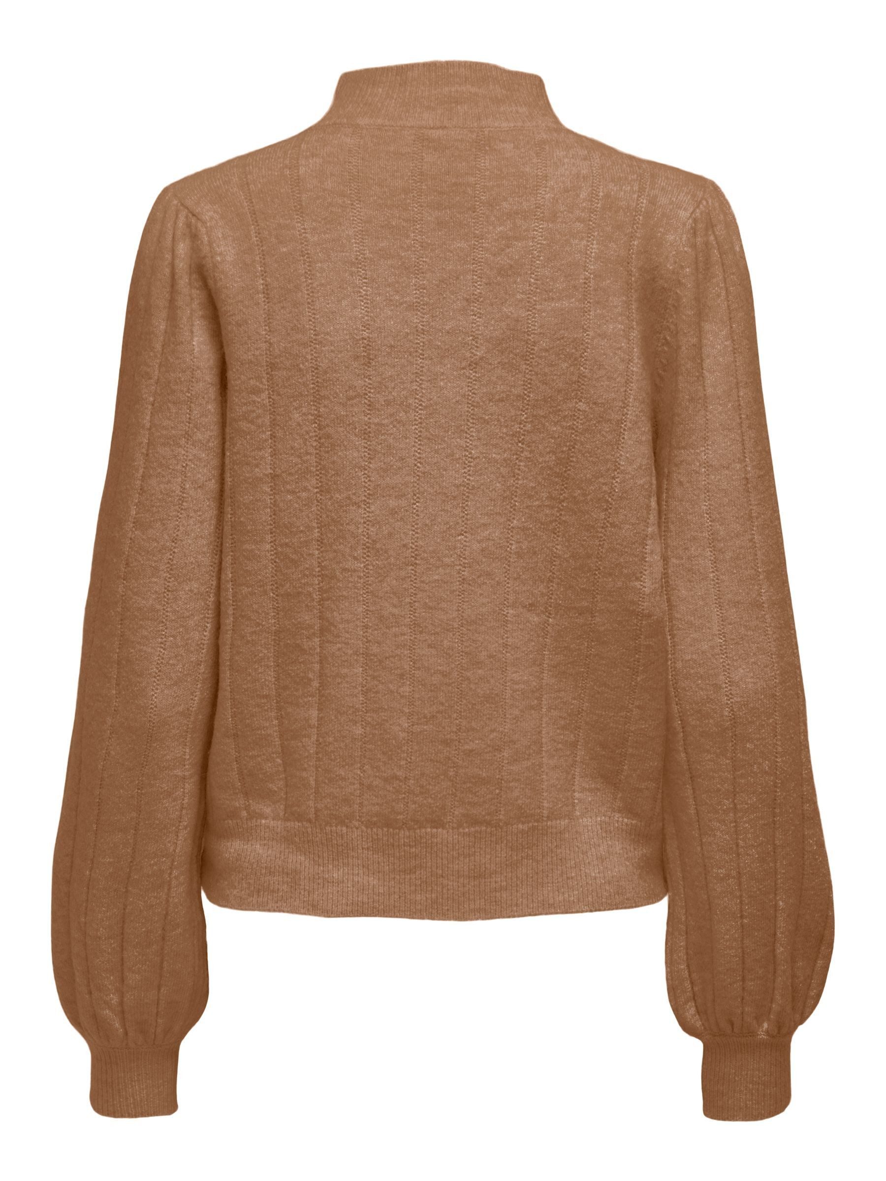Only Gebreide trui ONLFIRENZE LS HIGHNECK PULLOVER KNT NCA