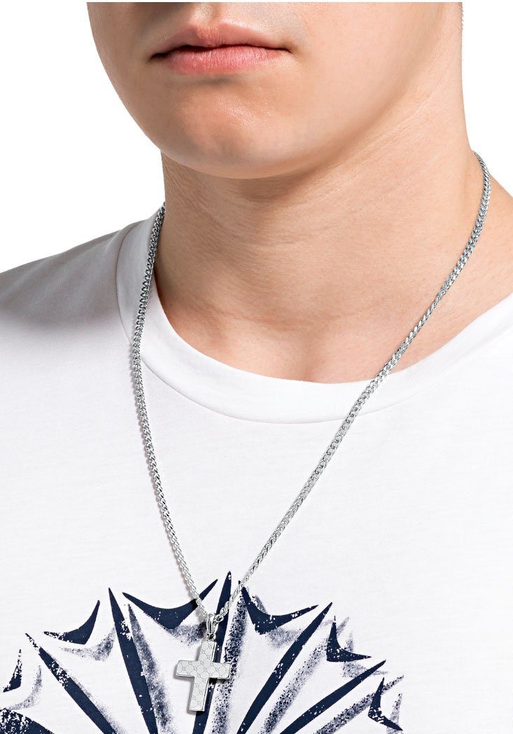 Joop! Ketting met hanger Kruis, 2031030 met zirkoon (synthetisch)