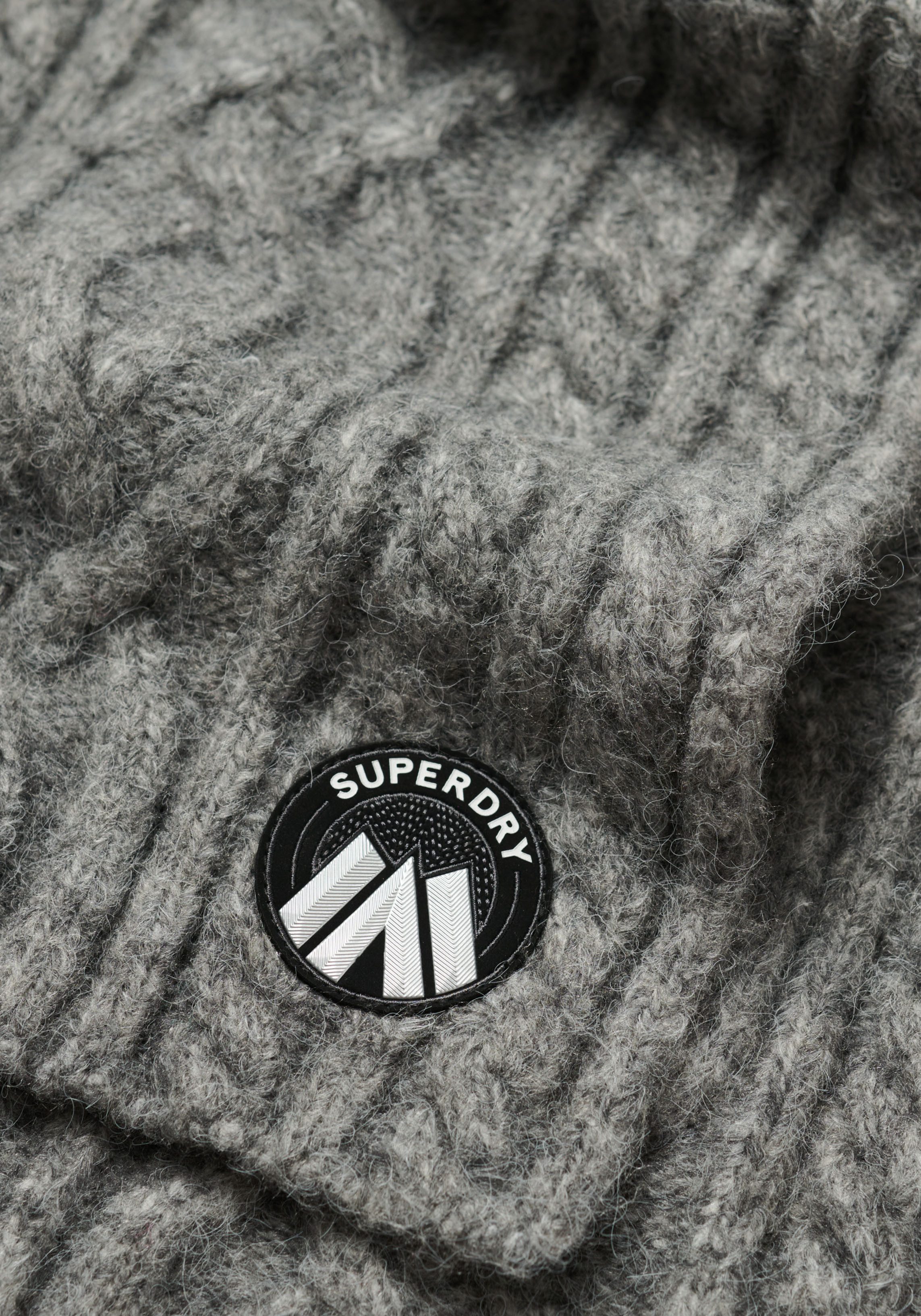 Superdry Gebreide sjaal CABLE LUXE KNIT SCARF