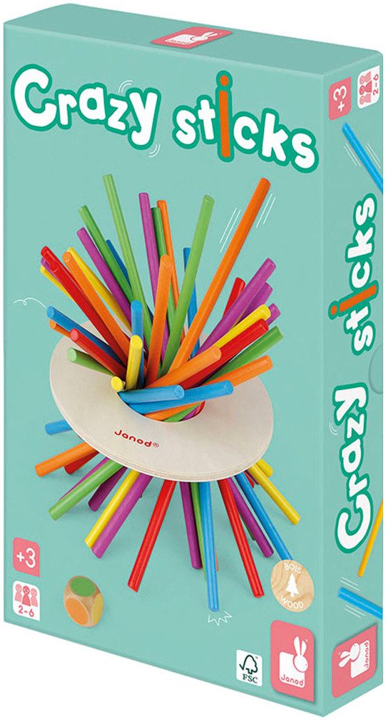Janod Spel Crazy Sticks FSC®- beschermt bos - wereldwijd