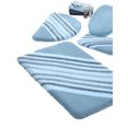 kleine wolke badmat (1 stuk) blauw