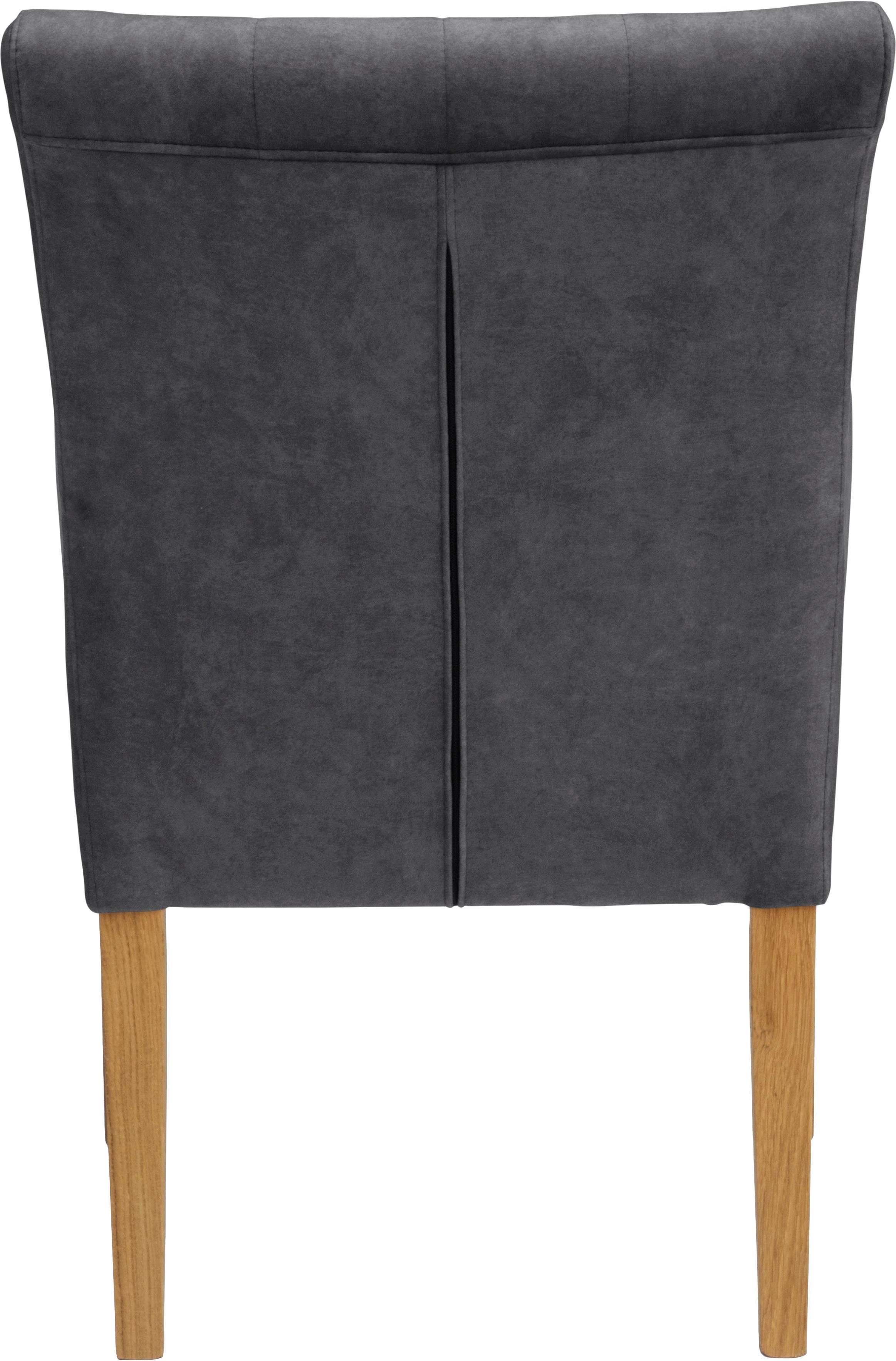 Home affaire Eetkamerstoel King Fauteuil met knoopdetails, gestoffeerde stoel (1 stuk)