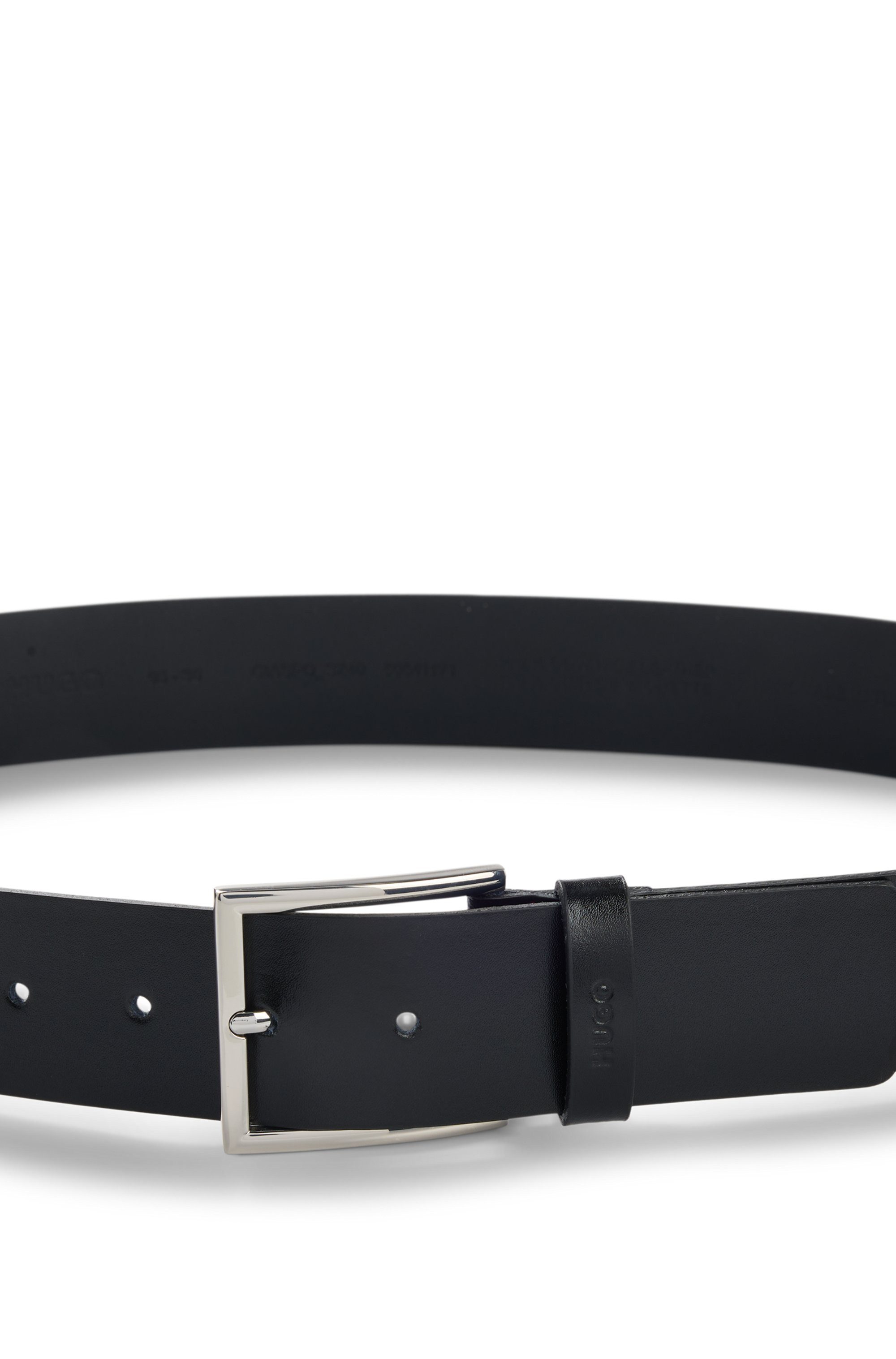 HUGO Leren riem Giaspo Sz40