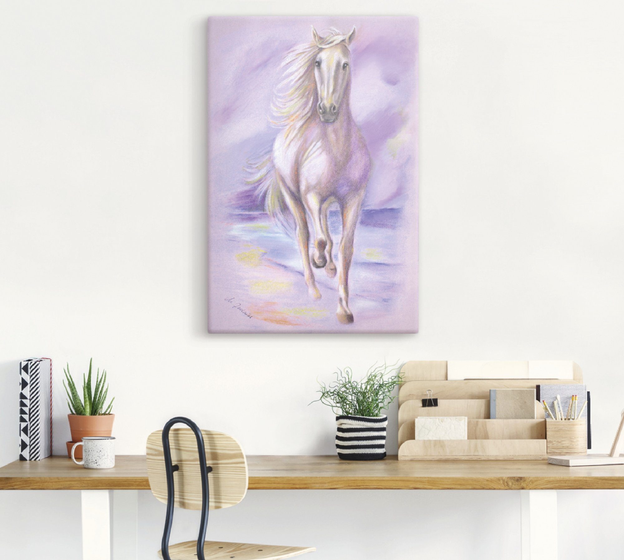 Artland Artprint Droompaard als artprint op linnen, poster in verschillende formaten maten