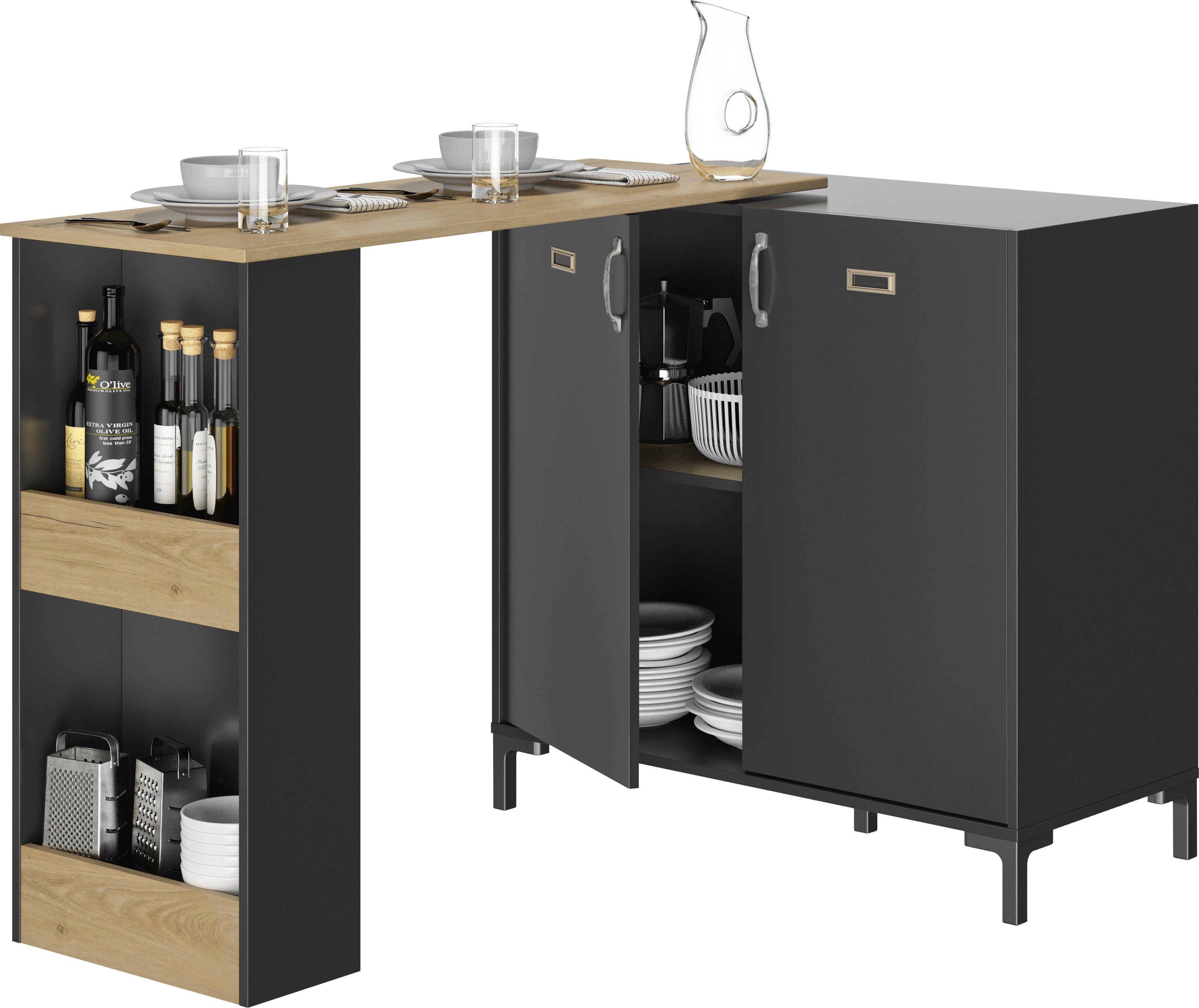 Gami Bartafel Manchester Bar draaibaar 2 deuren