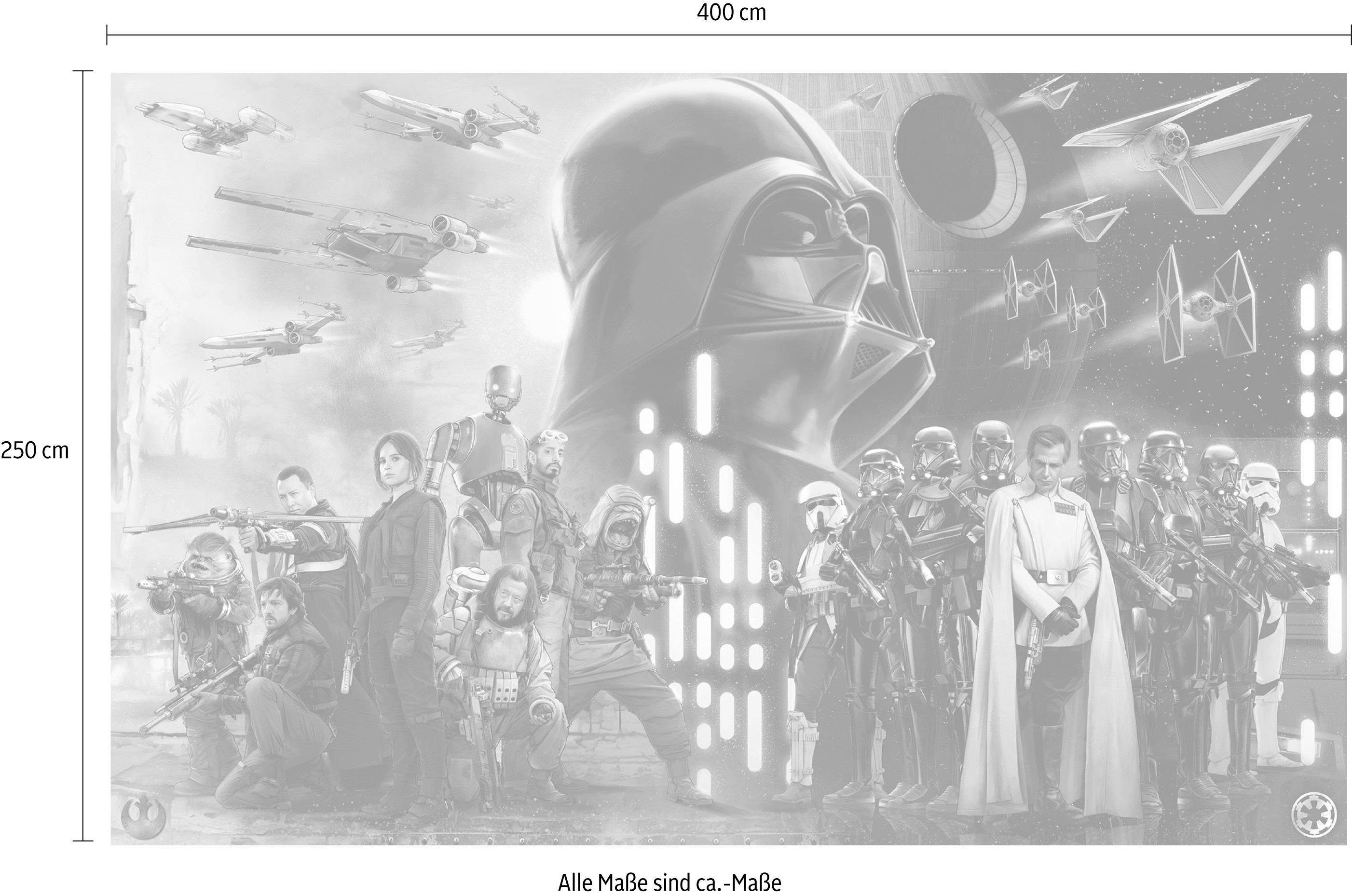 Komar Vliesbehang Digitale print vlies - Star Wars Collage - Afmeting 400 x 250 cm (1 stuk)