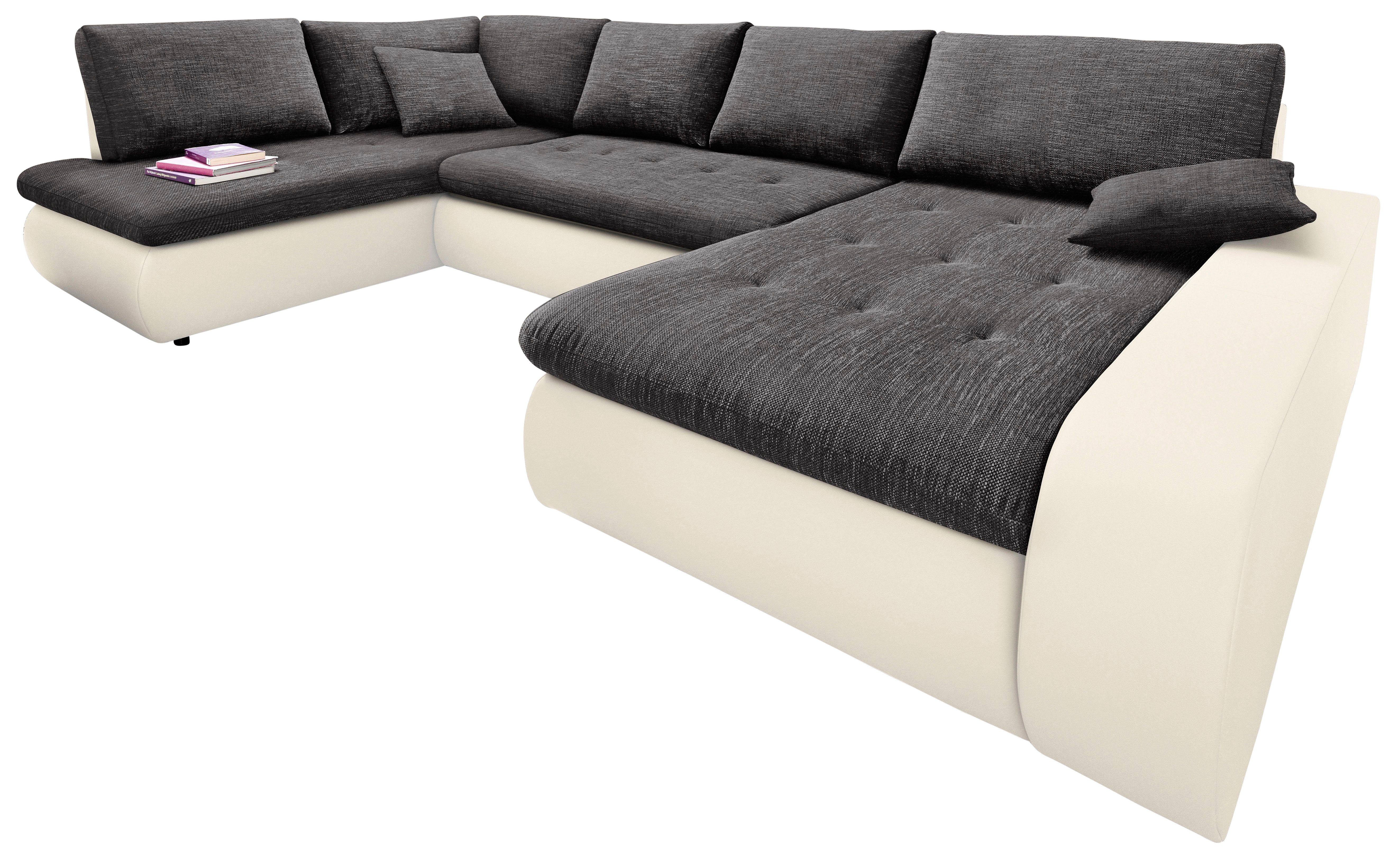 TRENDMANUFAKTUR Zithoek Indie, geweldig zitcomfort, uitgebreide detailafwerking, U-vorm